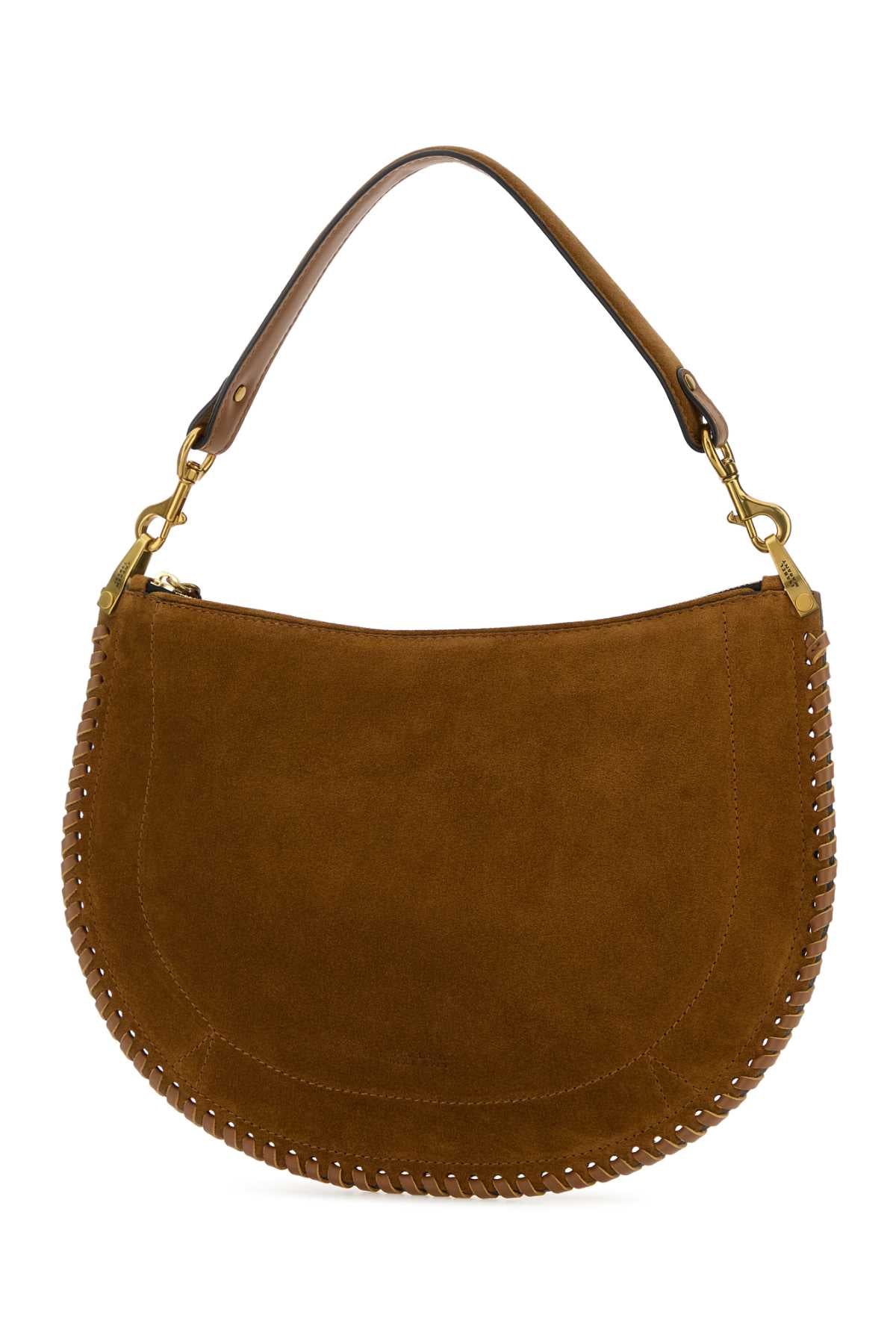 Isabel Marant Women Camel Suede Oskan Shoulder Bag