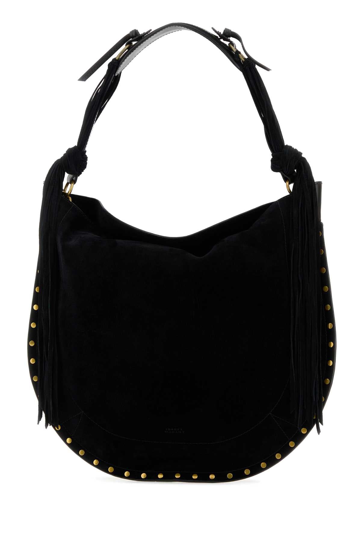 Isabel Marant Women Black Suede Oskan Shopping Bag ISABEL MARANT
