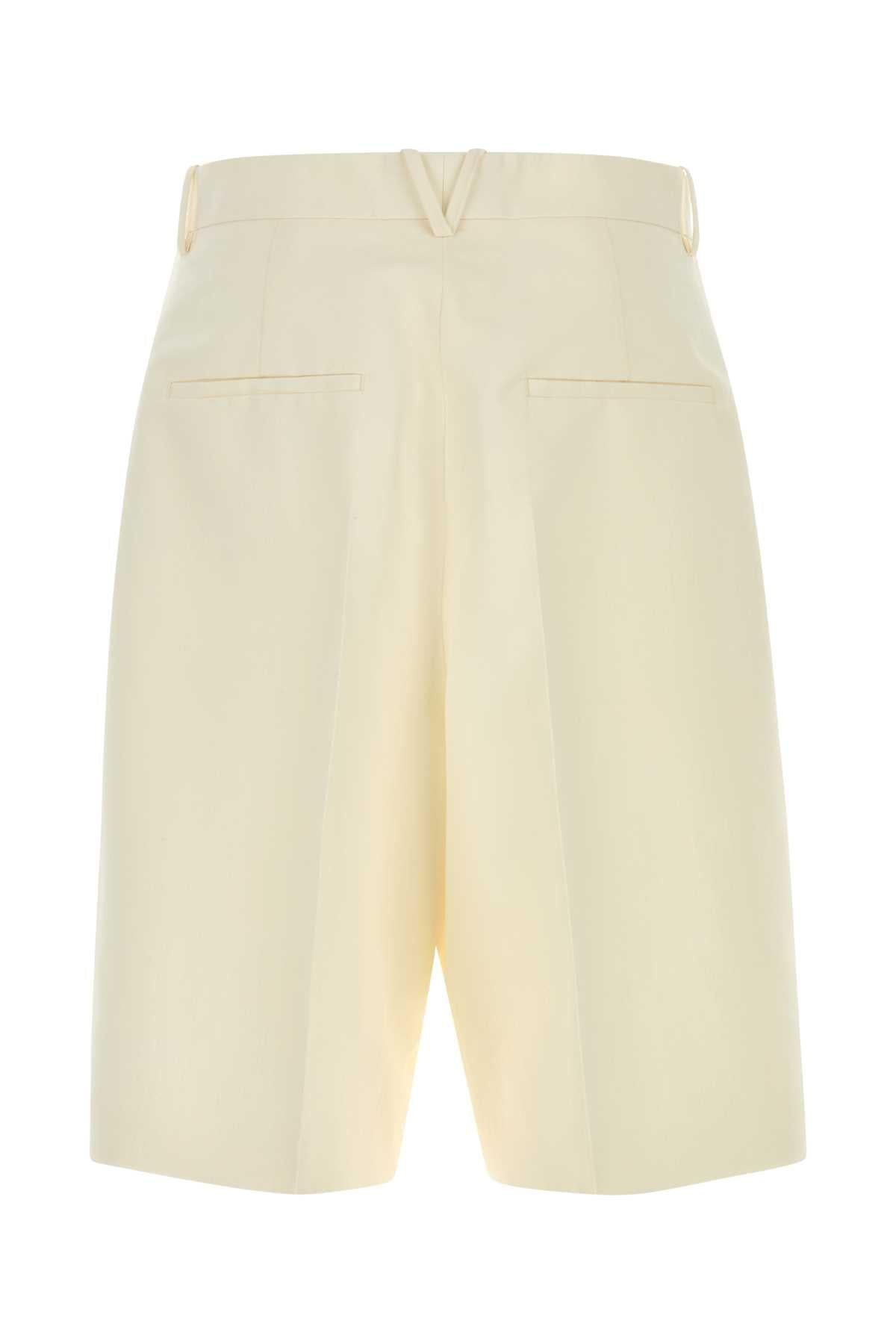 Bottega Veneta Men Bermuda Bianco BOTTEGA VENETA