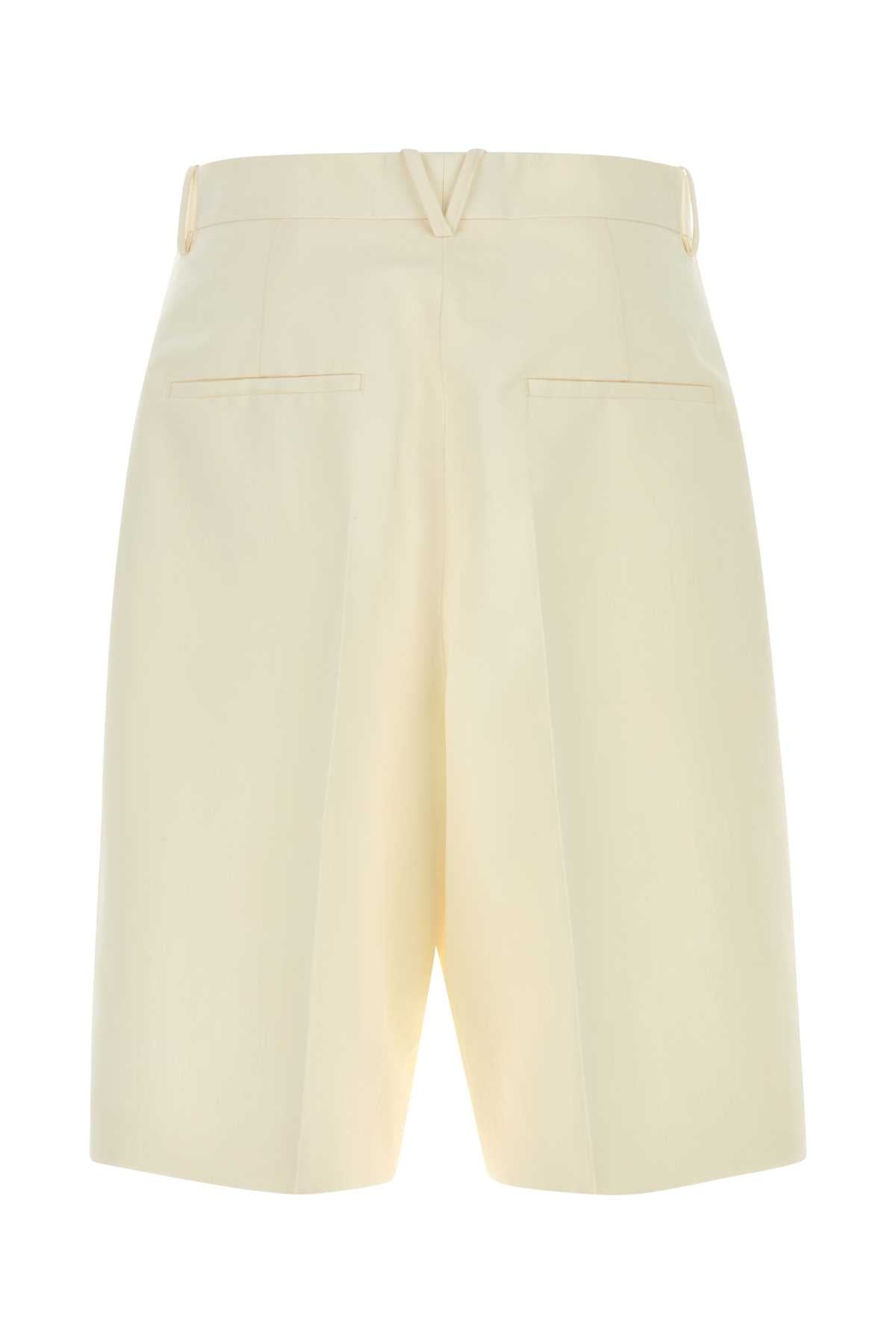 Bottega Veneta Men Bermuda Bianco BOTTEGA VENETA