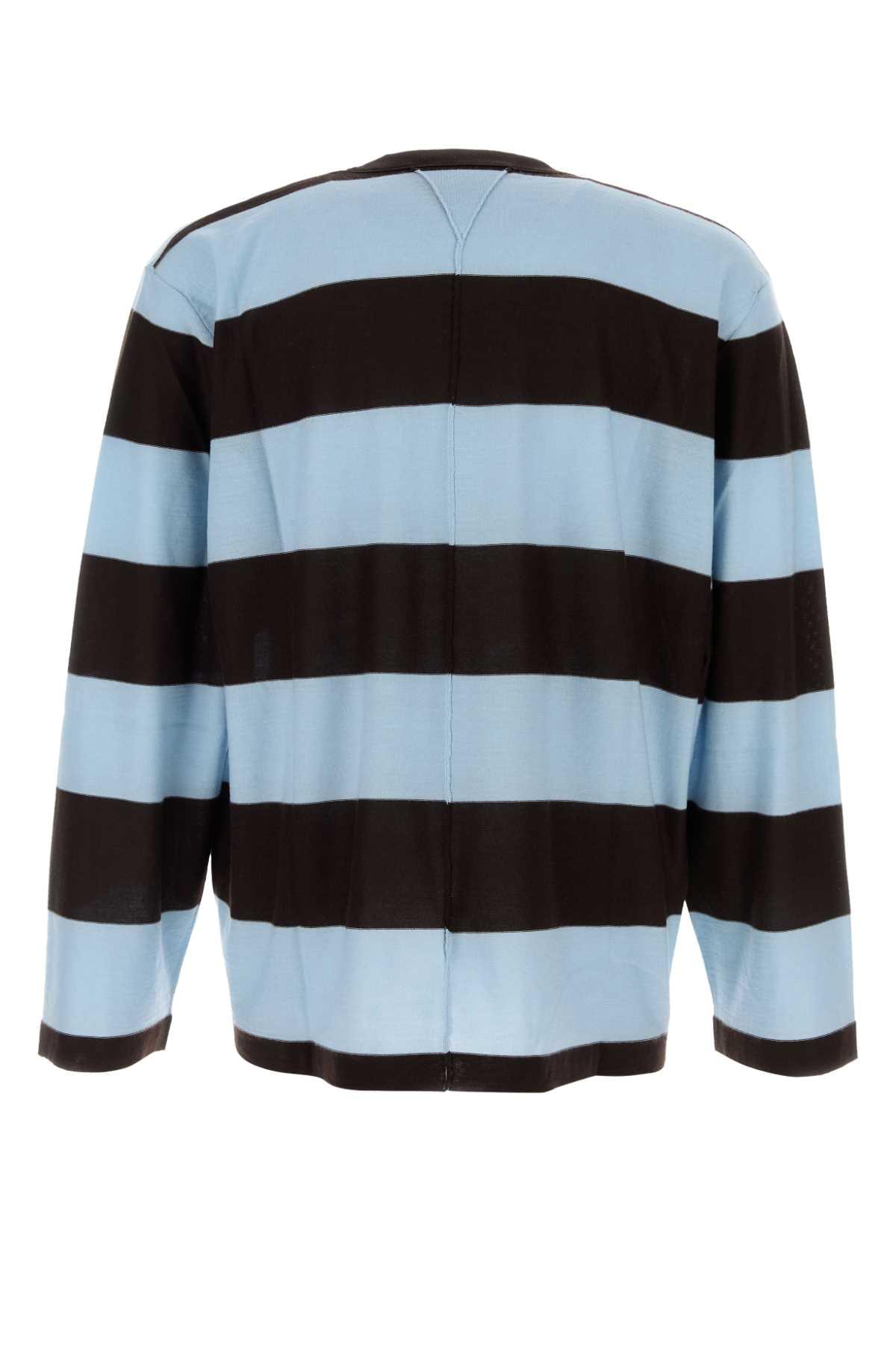 Bottega Veneta Men Embroidered Cashmere Sweater BOTTEGA VENETA