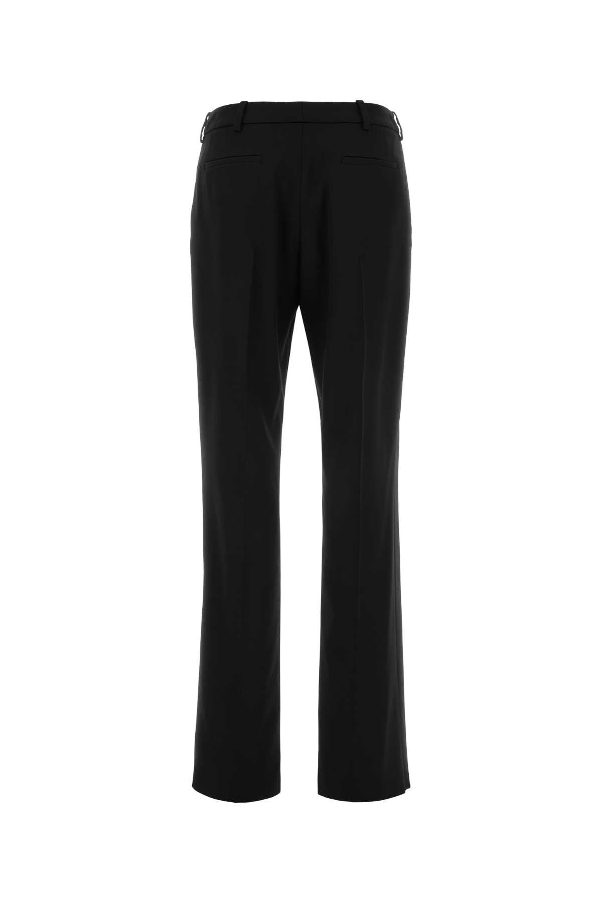 Balenciaga Women Black Stretch Wool Pant BALENCIAGA