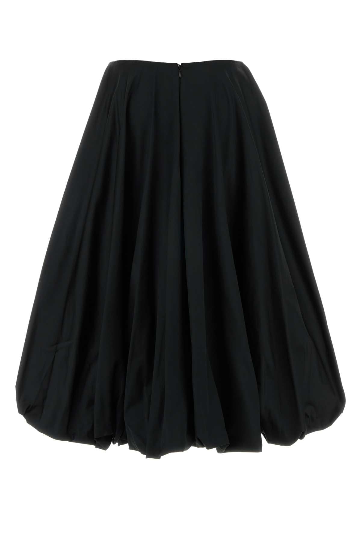 Balenciaga Women Black Polyester Blend Skirt BALENCIAGA