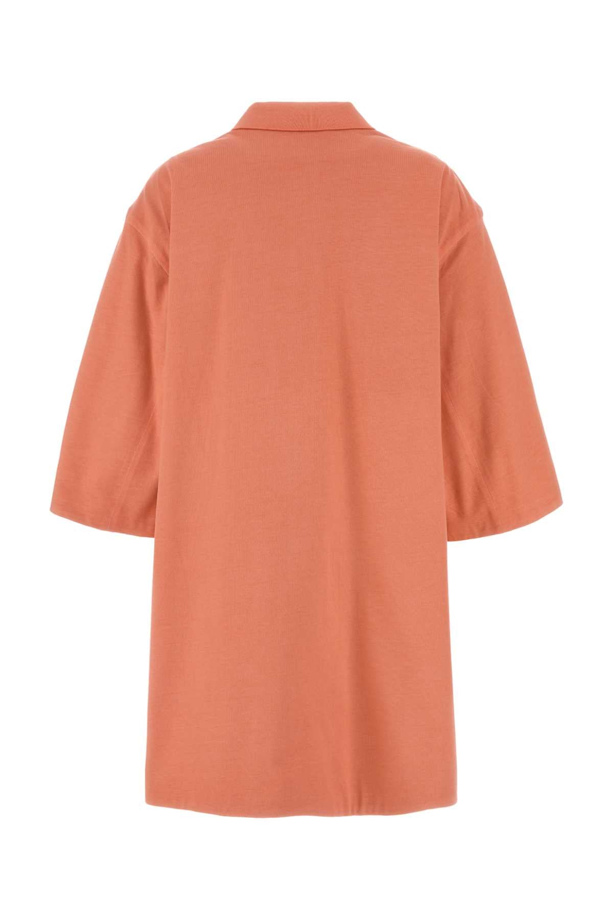 Prada Women Pink Piquet Overcoat PRADA