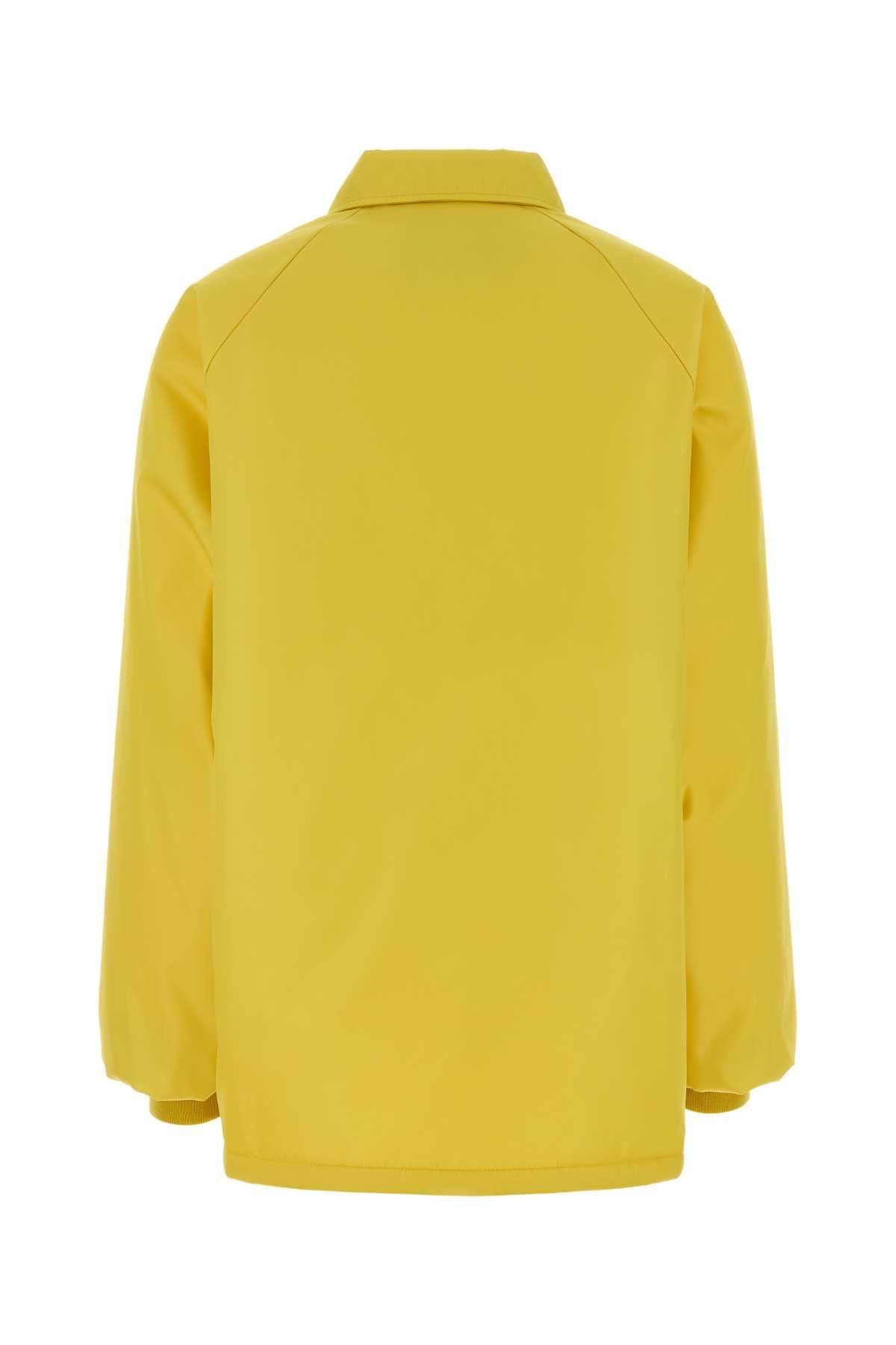 Prada Women Yellow Re-Nylon Jacket PRADA