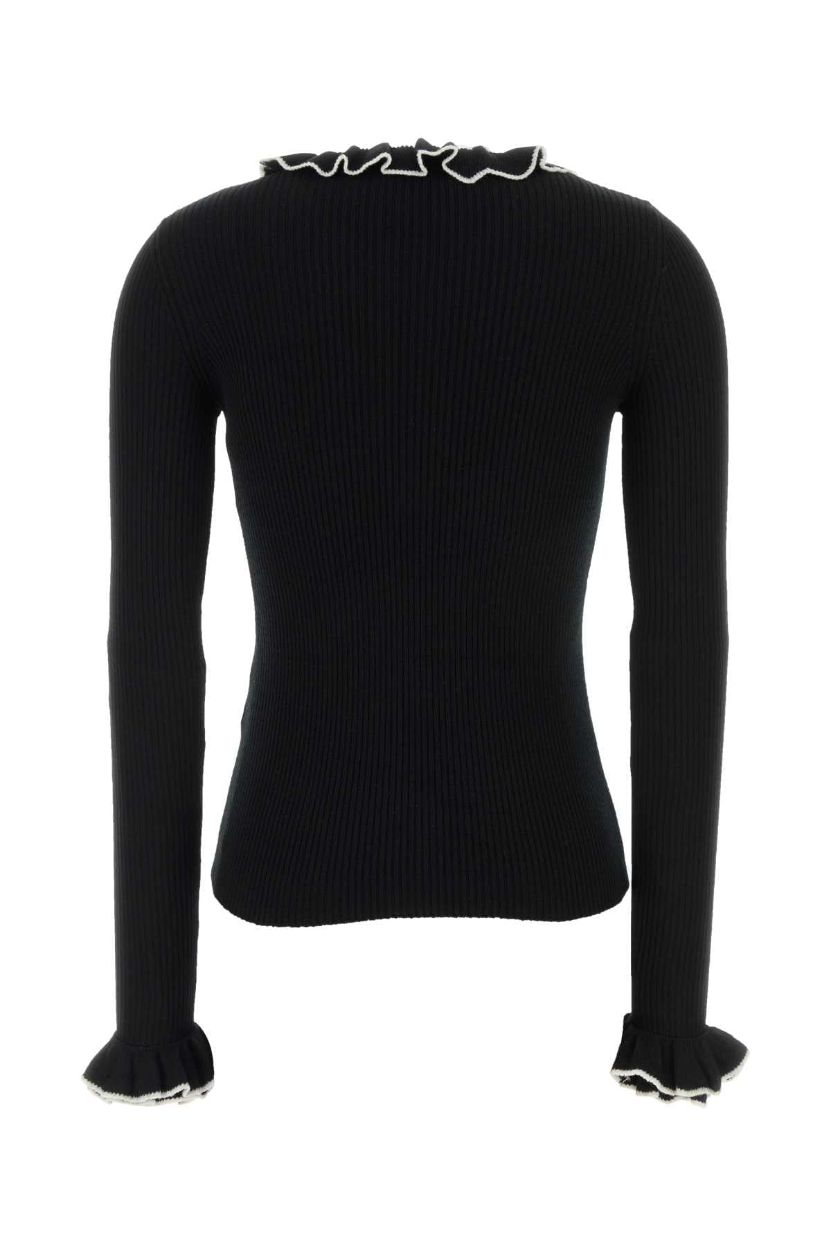 Valentino Garavani Women Black Wool Sweater VALENTINO GARAVANI