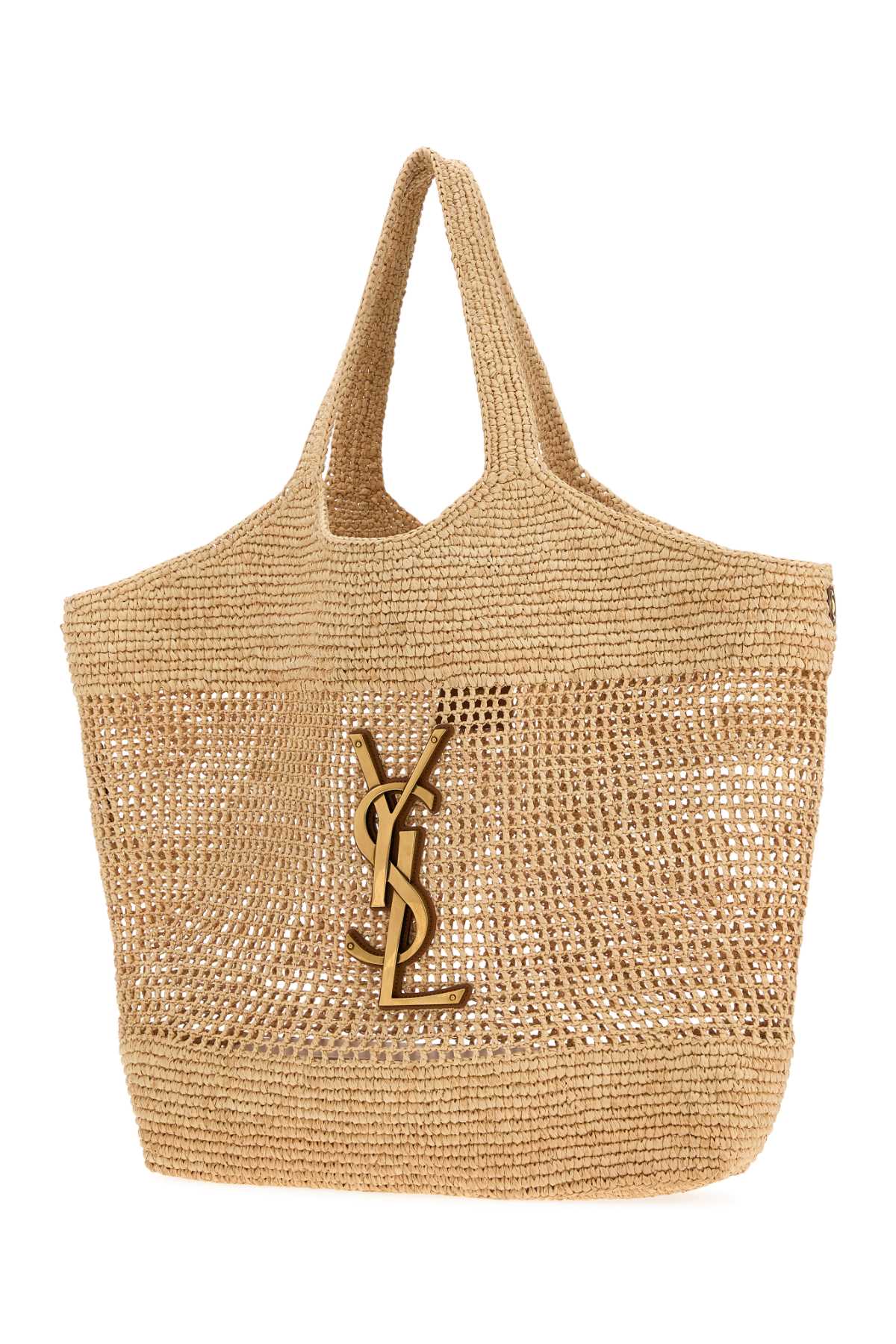 Saint Laurent Women Raffia Maxi Icare Shopping Bag SAINT LAURENT