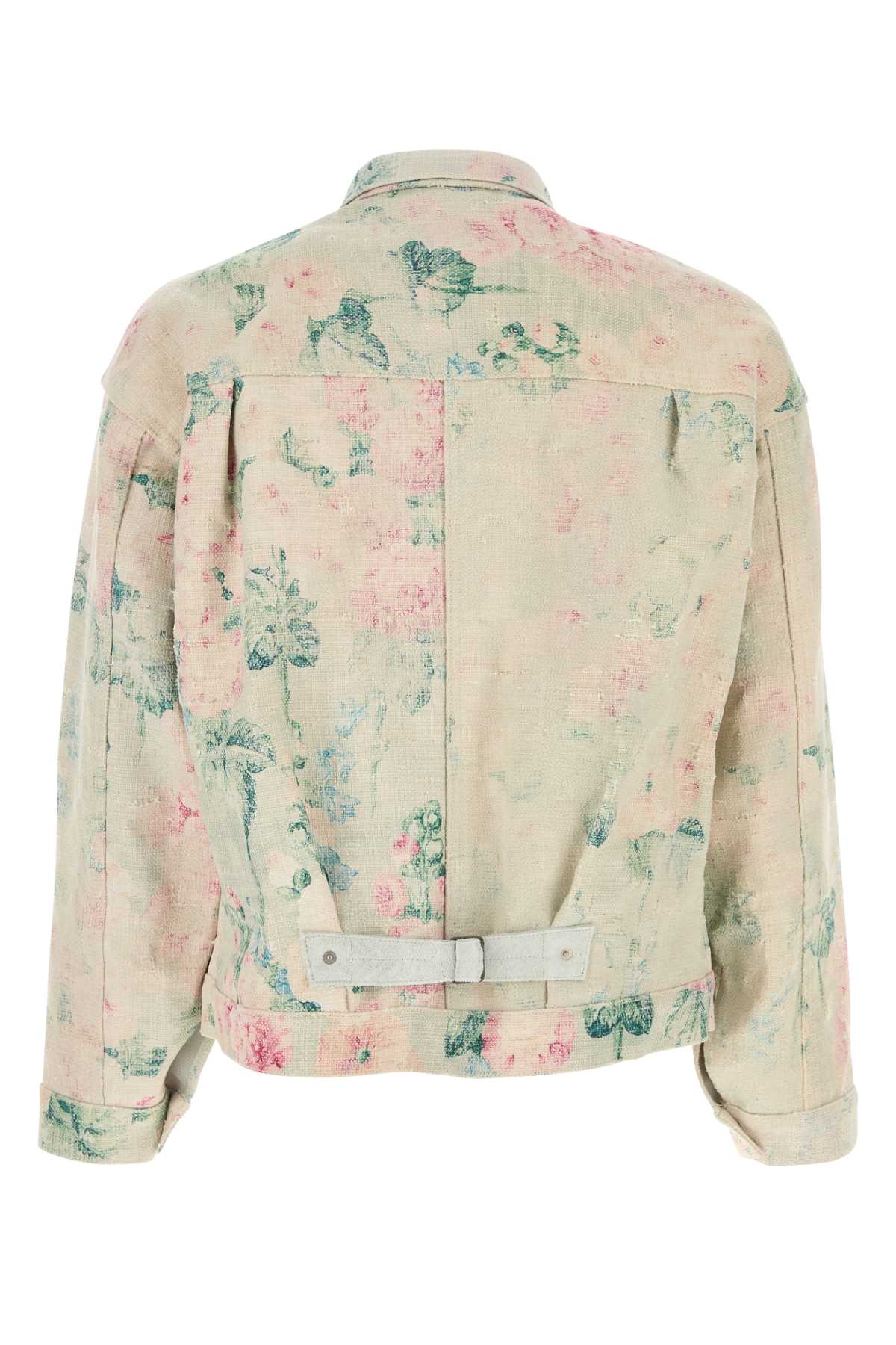 Junya Watanabe Men Embroidered Canvas Jacket JUNYA WATANABE