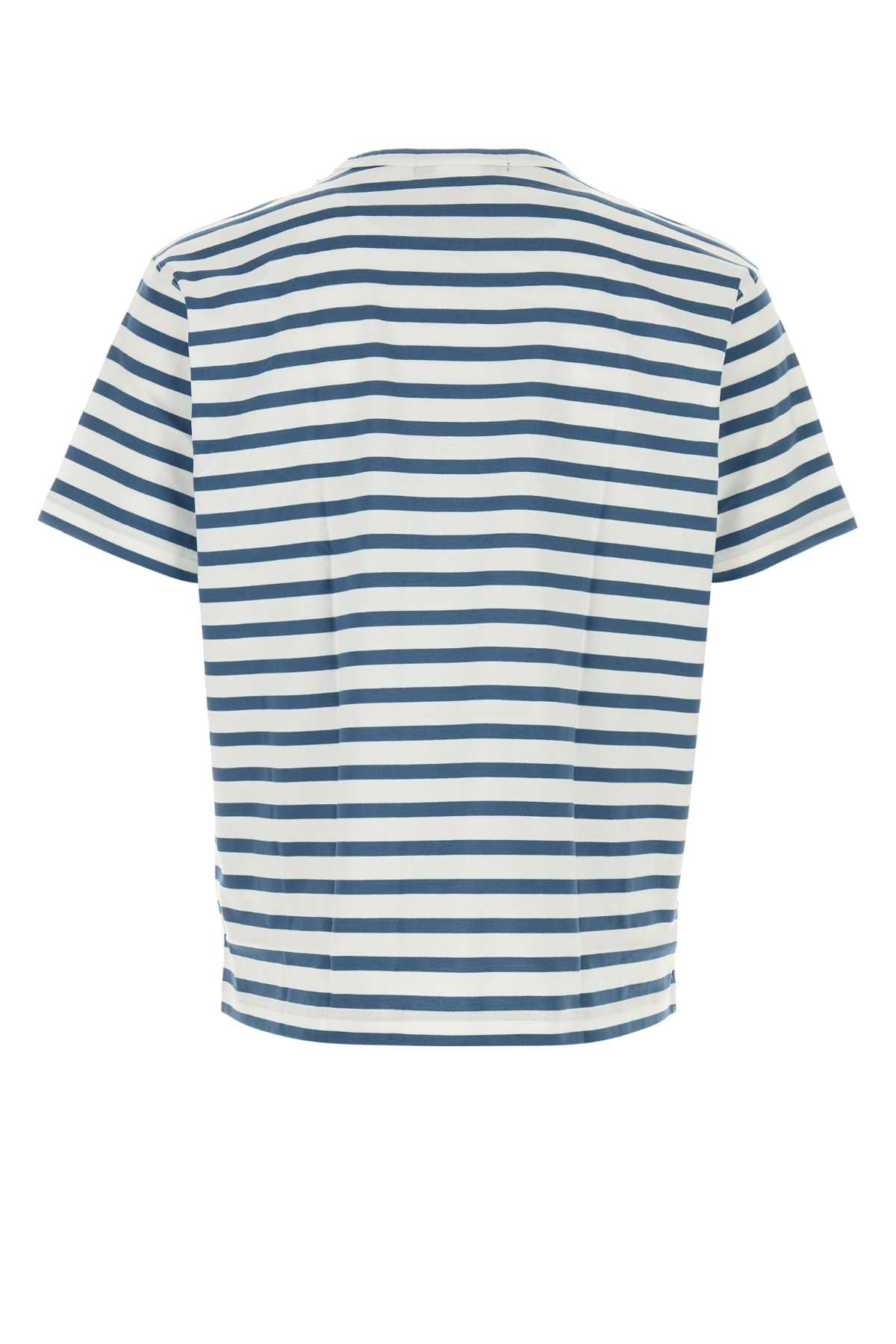 Junya Watanabe Men Embroidered Cotton T-Shirt JUNYA WATANABE