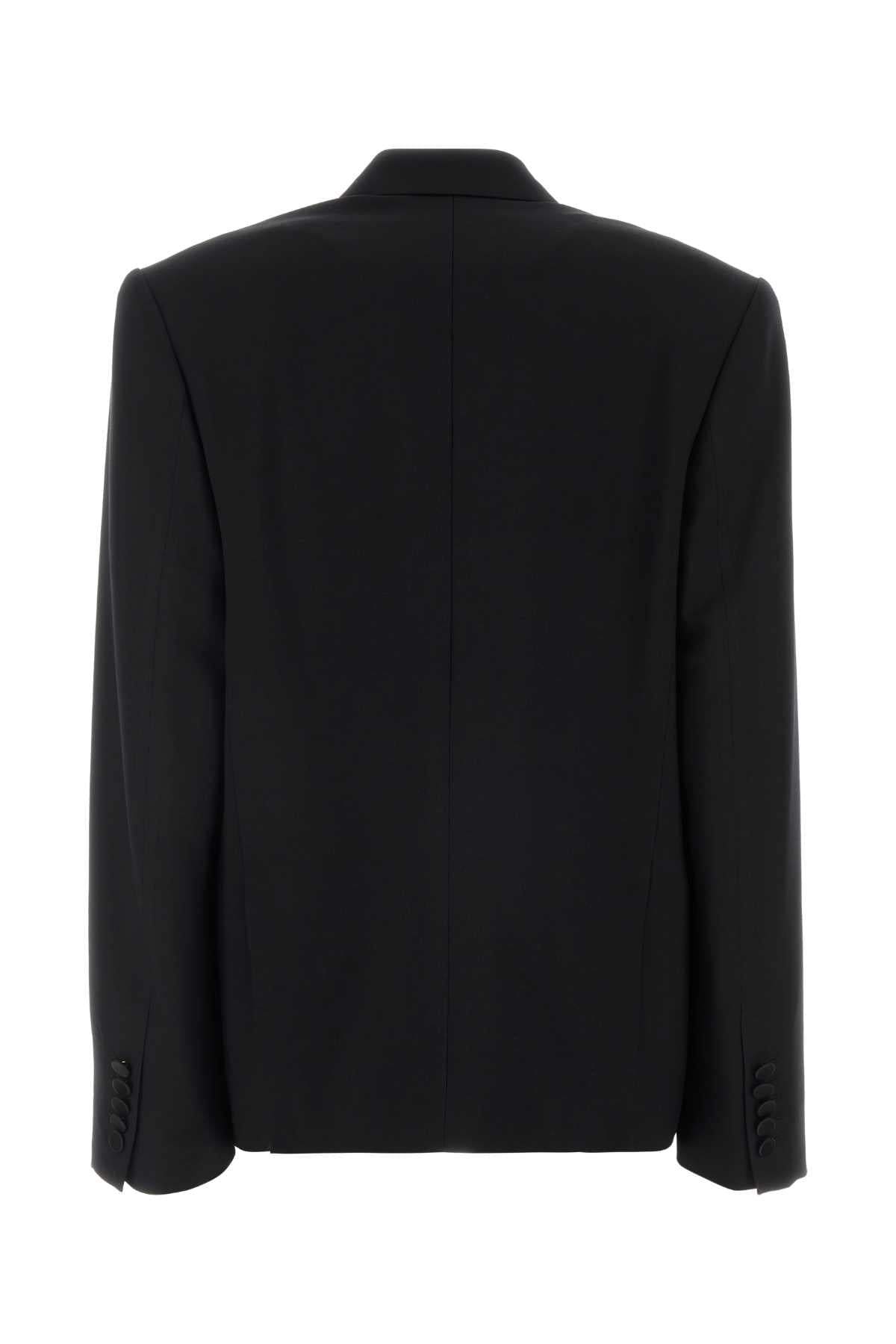 Dries Van Noten Women Black Wool Blend Bosea Blazer DRIES VAN NOTEN