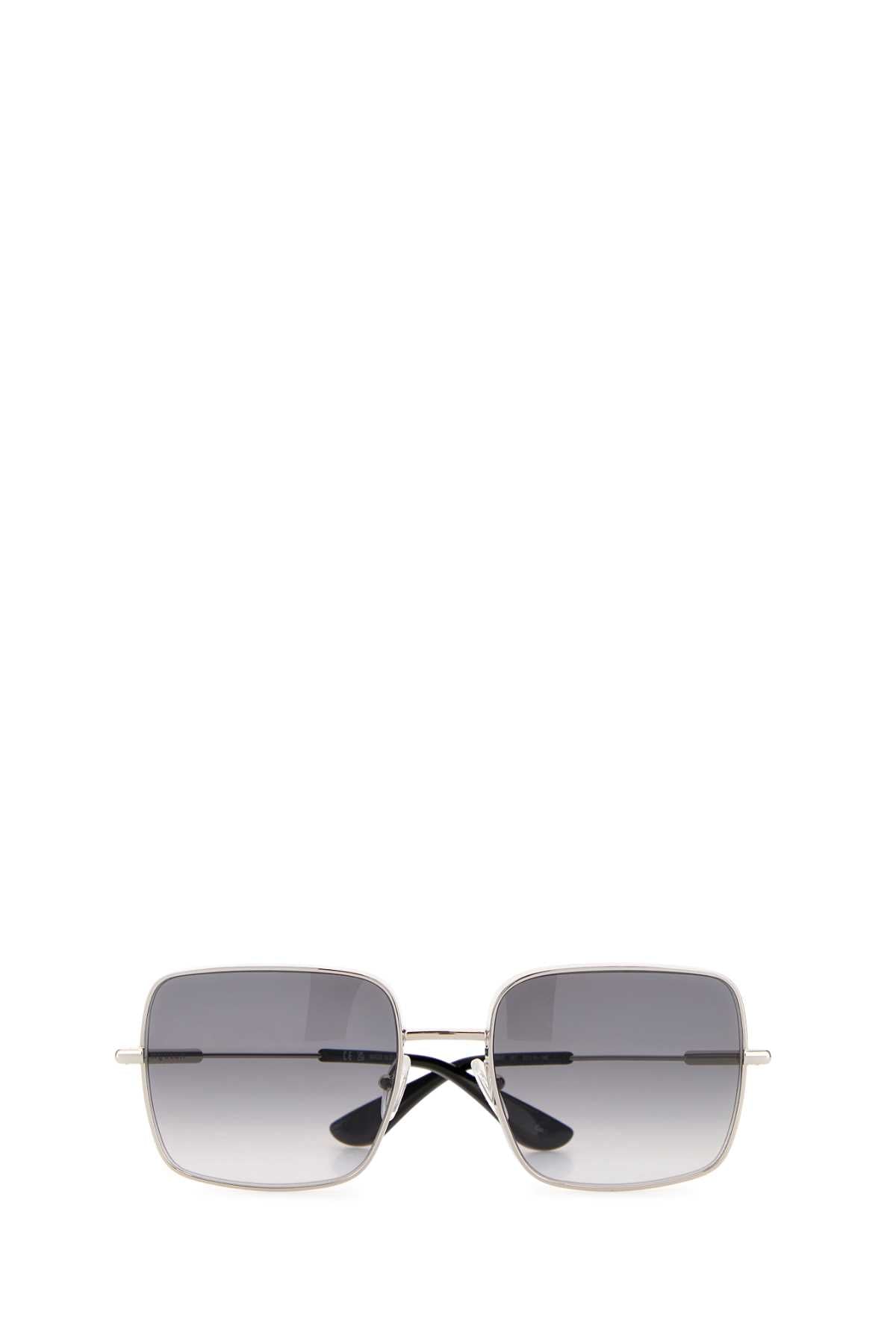 Alexander Mcqueen Women Silver Metal Sunglasses ALEXANDER MCQUEEN