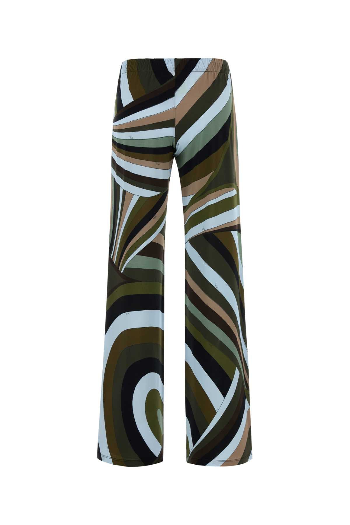 Emilio Pucci Women Printed Jersey Pant PUCCI