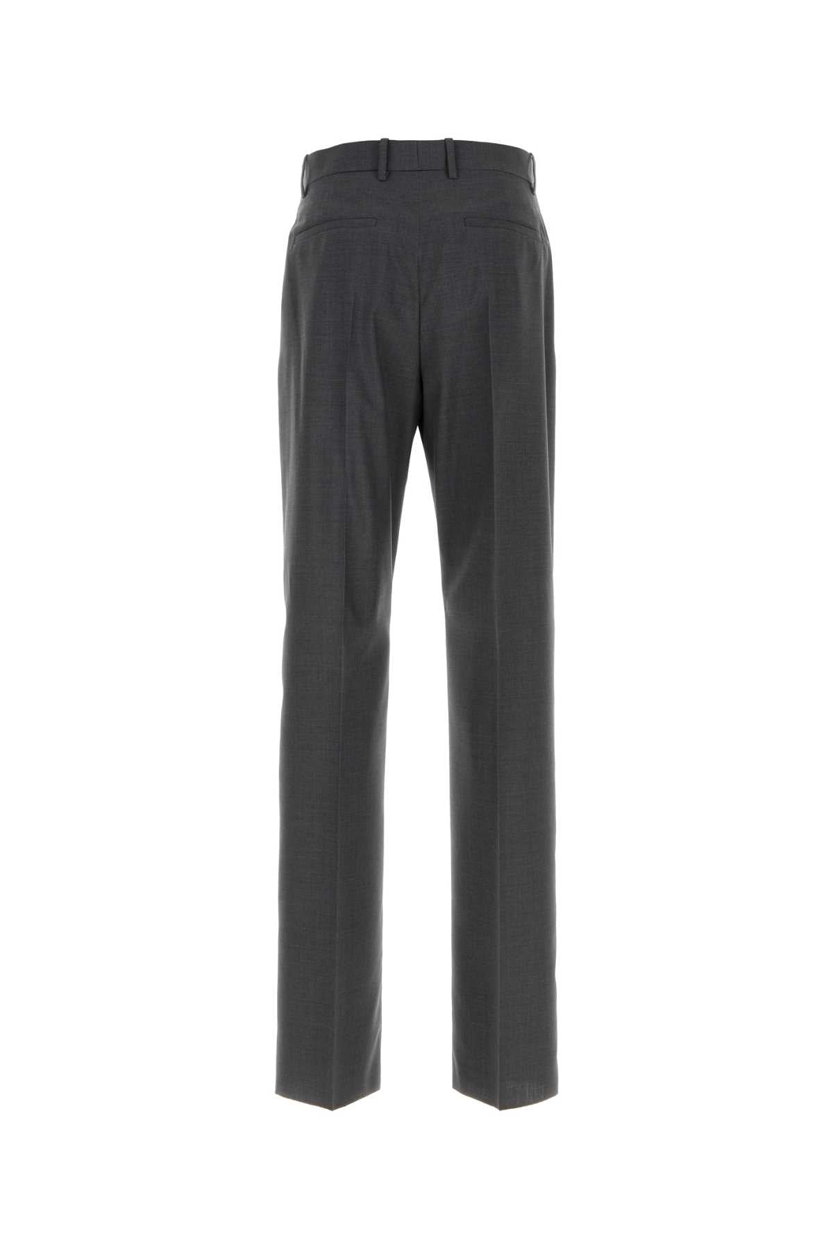 Jil Sander Men Dark Grey Wool Pant JIL SANDER