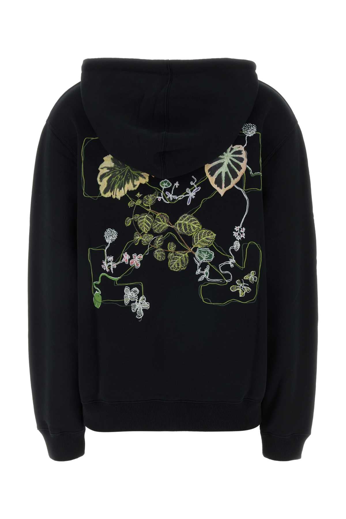 Off White Women Black Cotton Sweatshirt OFF-WHITE
