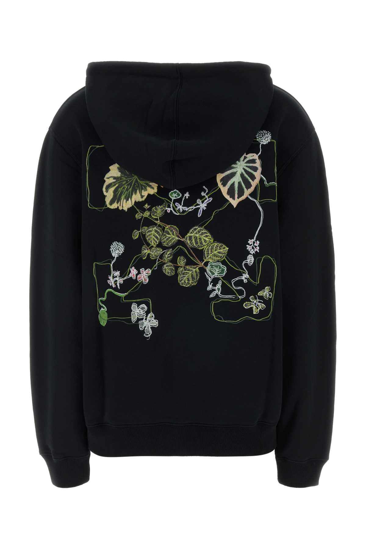 Off White Women Black Cotton Sweatshirt OFF-WHITE