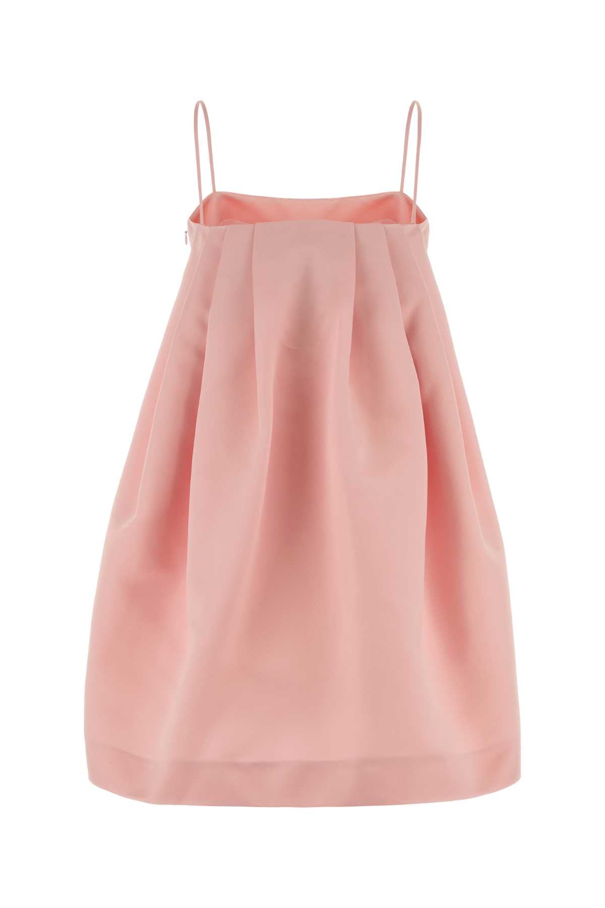 Givenchy Women Pink Satin Mini Dress GIVENCHY