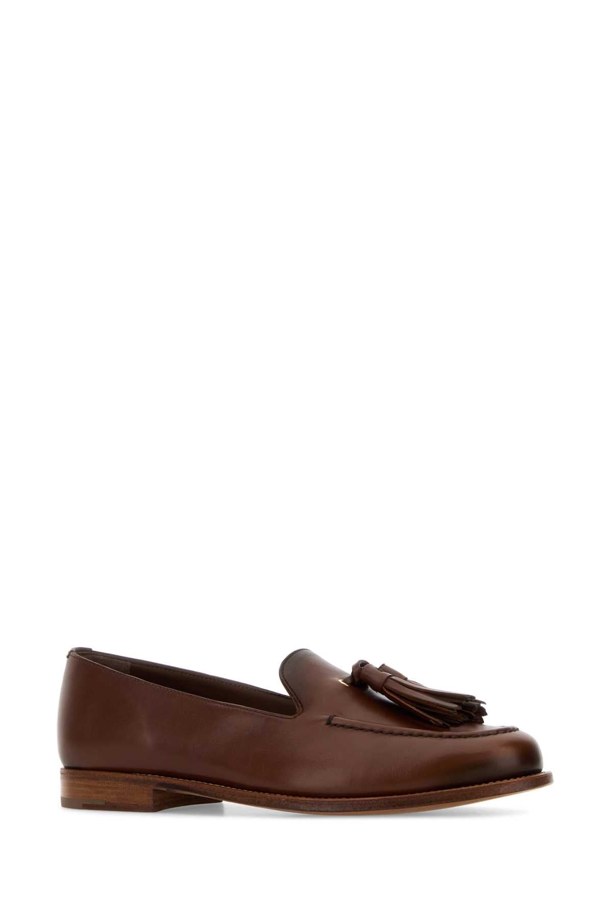 Church's Women Brown Leather Renee Loafers CHURCH'S