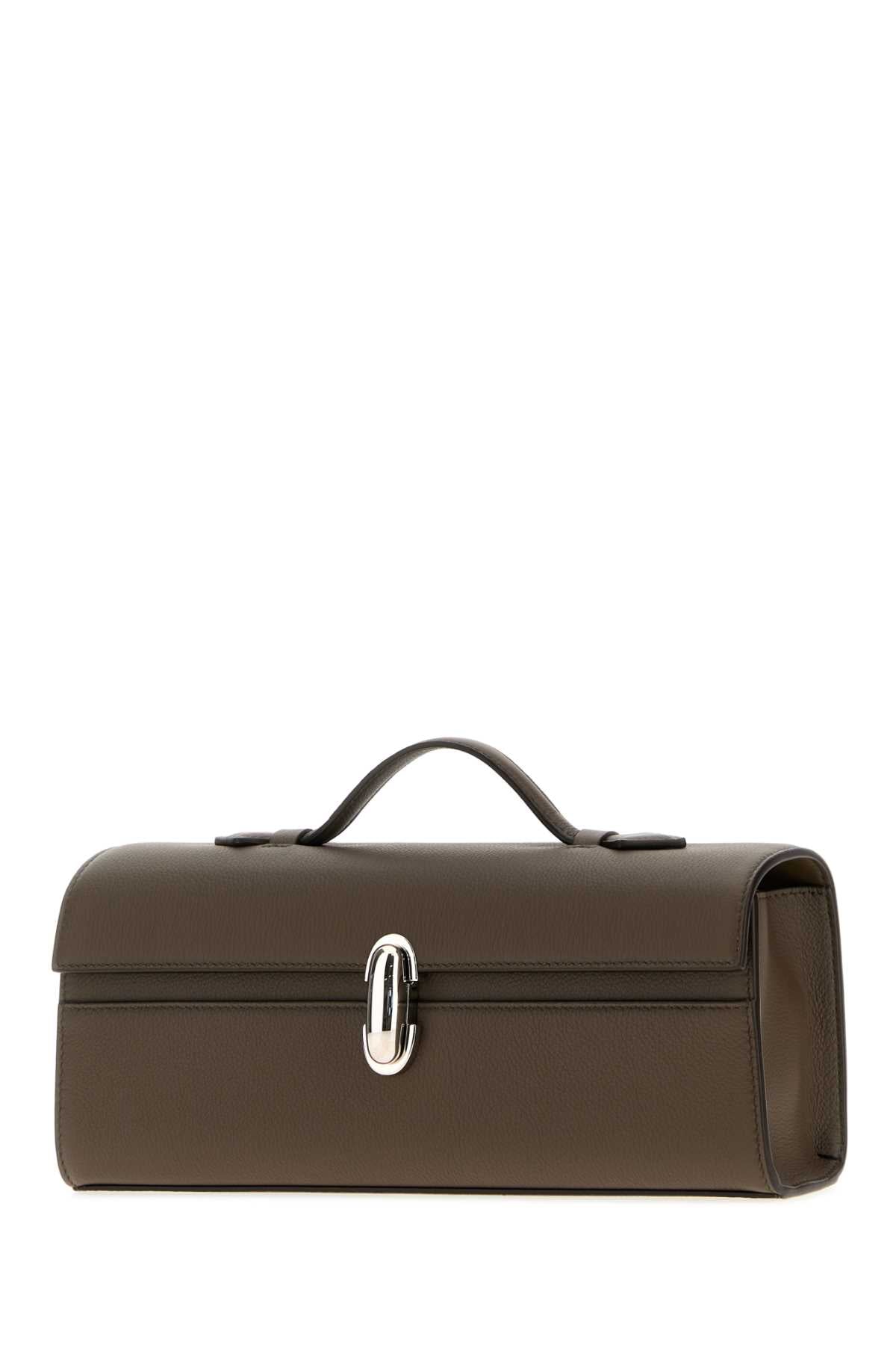 Savette Women Mud Leather Slim Symmetry Handbag SAVETTE
