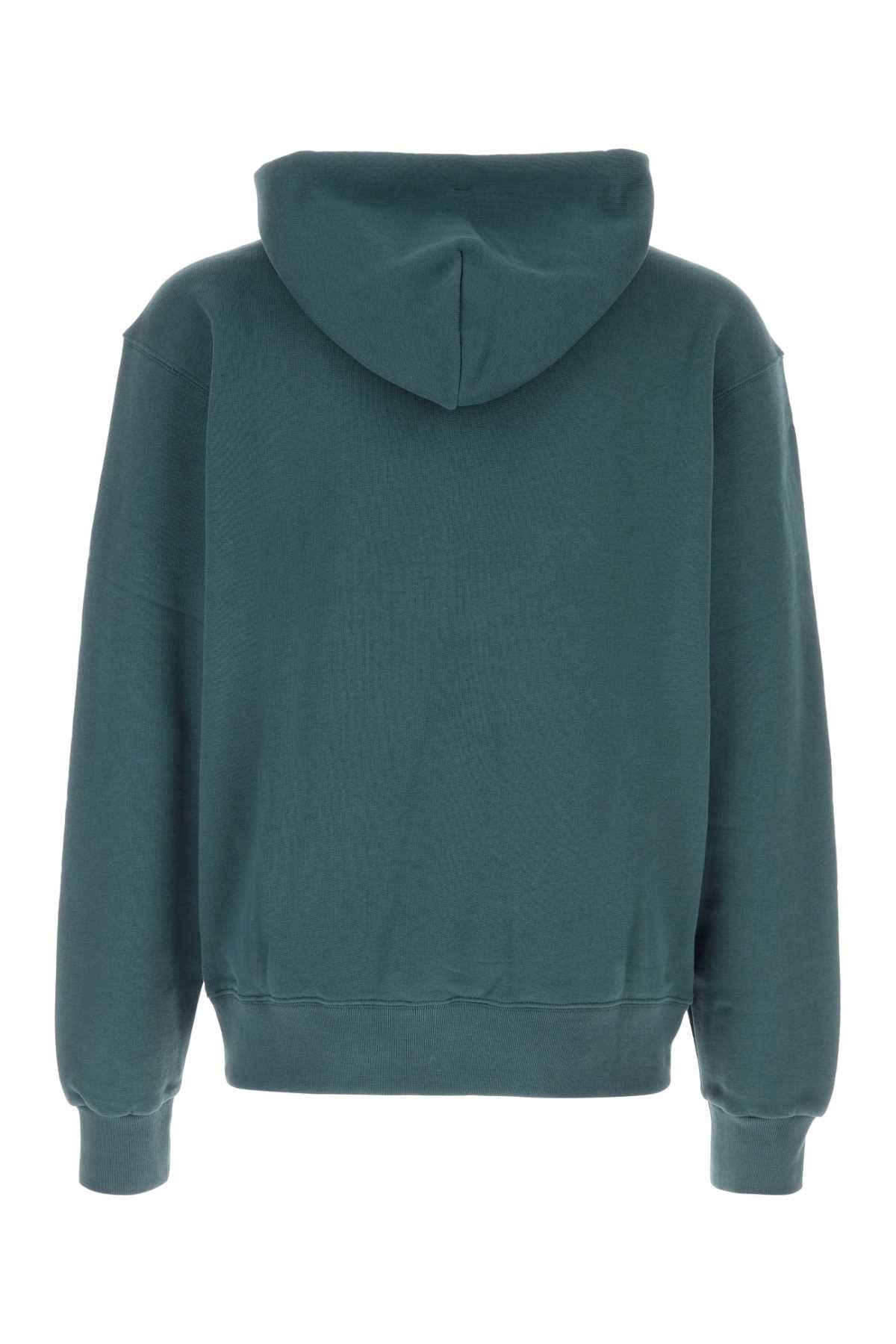 Kenzo Men Petrol Blue Cotton Sweatshirt KENZO