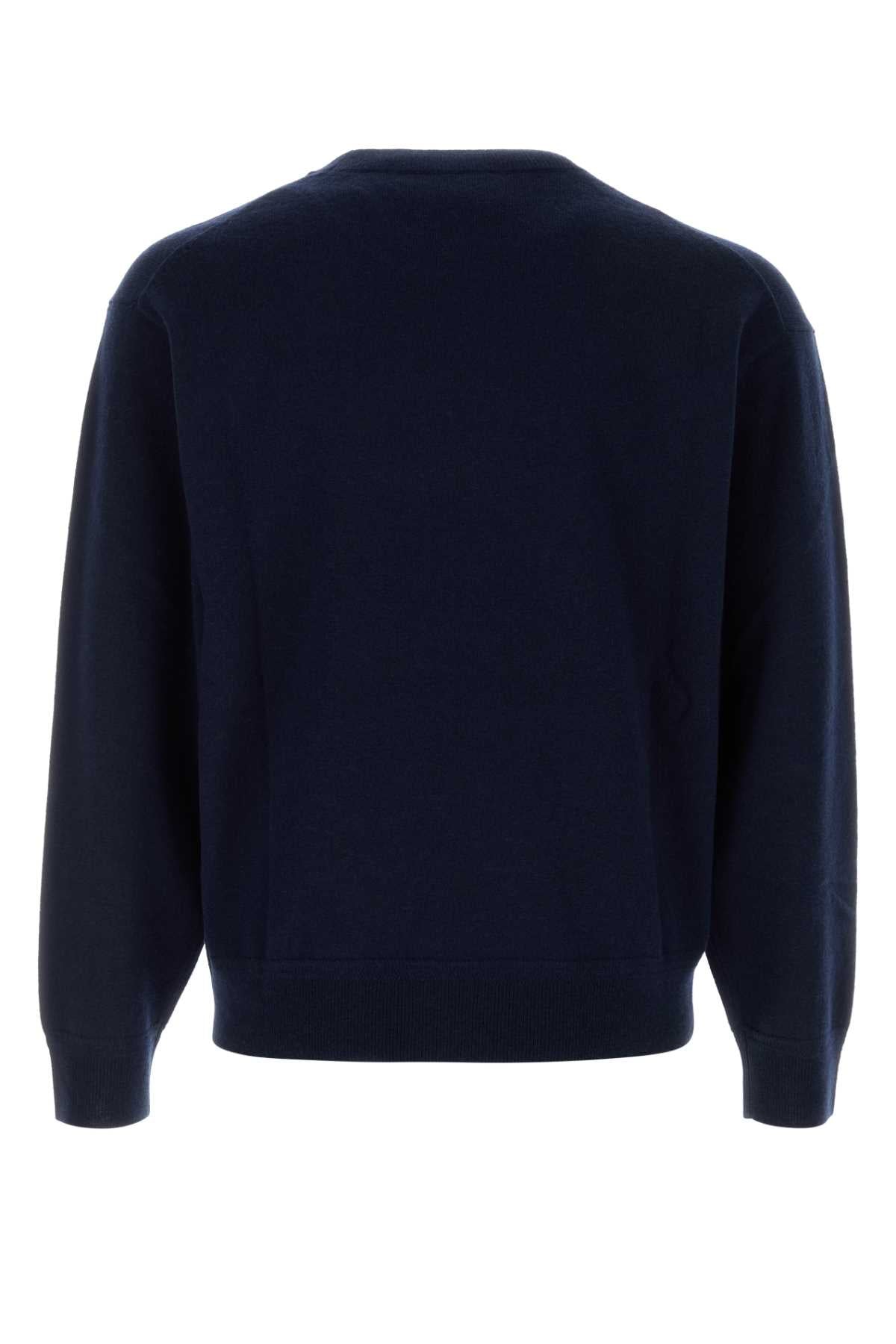 Kenzo Men Midnight Bue Wool Blend Sweater KENZO