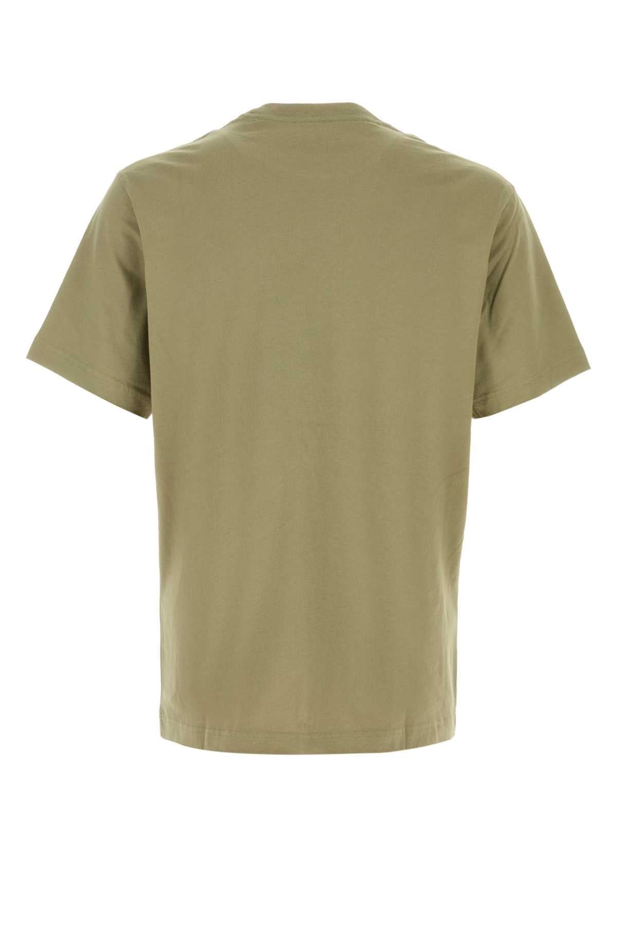 Kenzo Men Olive Green Cotton T-Shirt KENZO