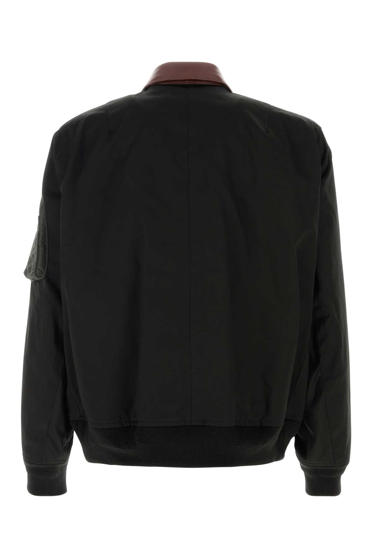 Sacai Men Black Canvas Jacket SACAI