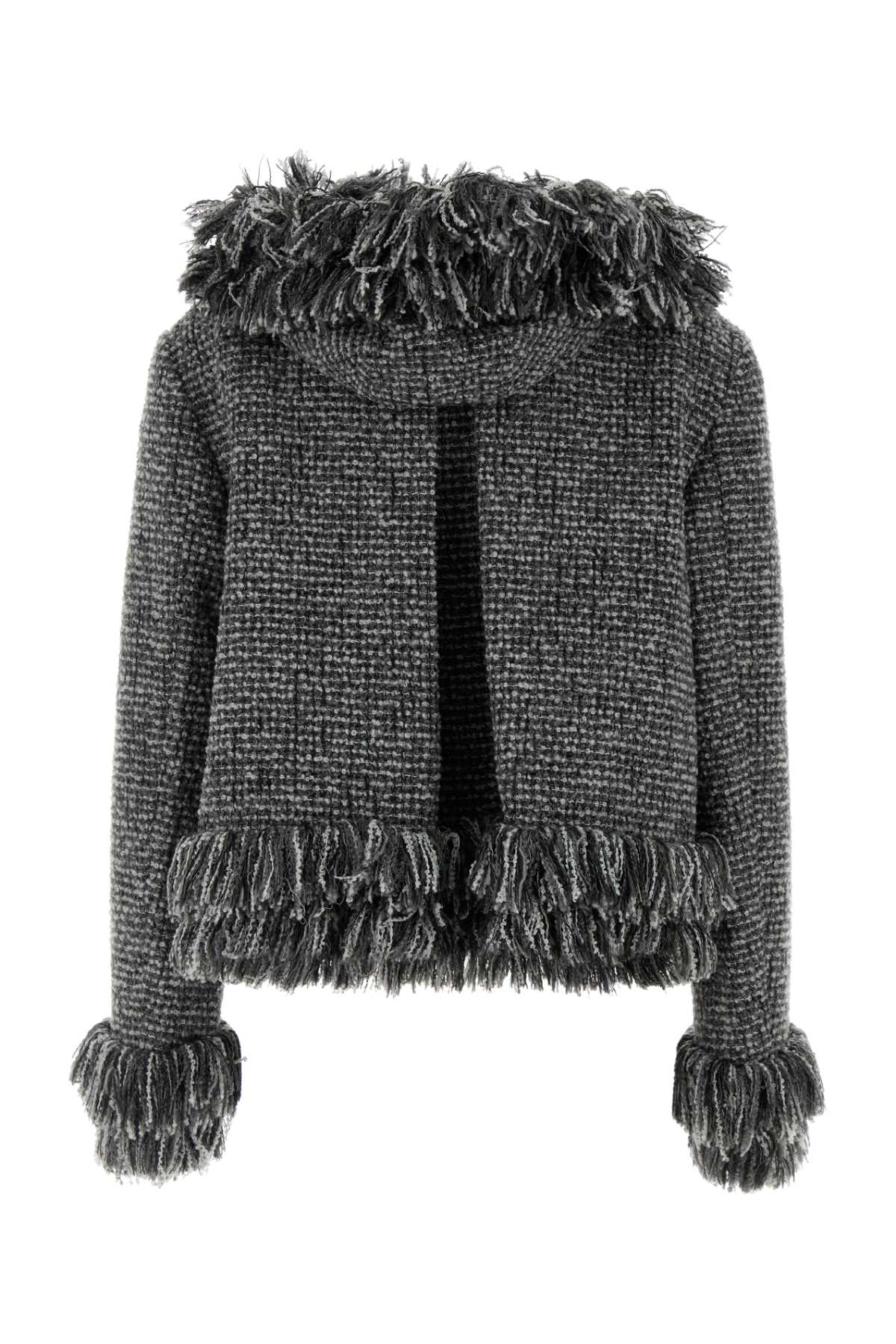 Sacai Women Multicolor Tweed Jacket SACAI