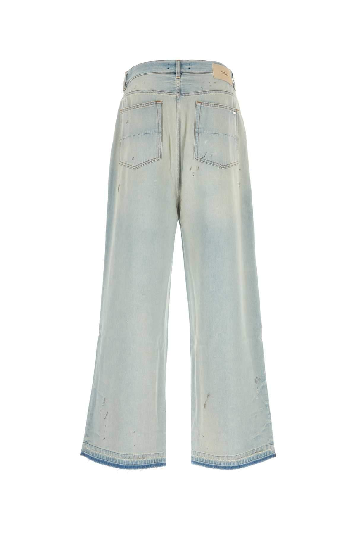 Amiri Men Denim Wide-Leg Jeans AMIRI