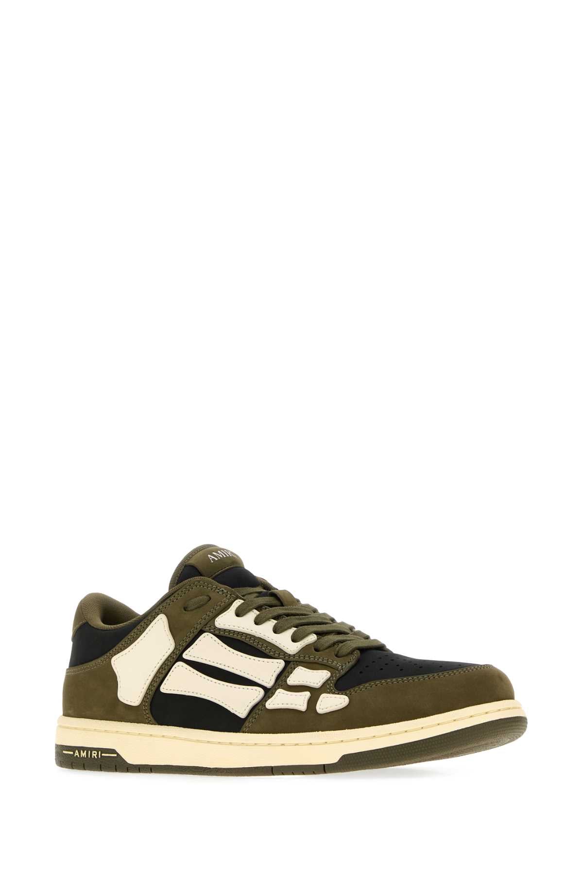 Amiri Men Multicolor Suede Skel Sneakers AMIRI