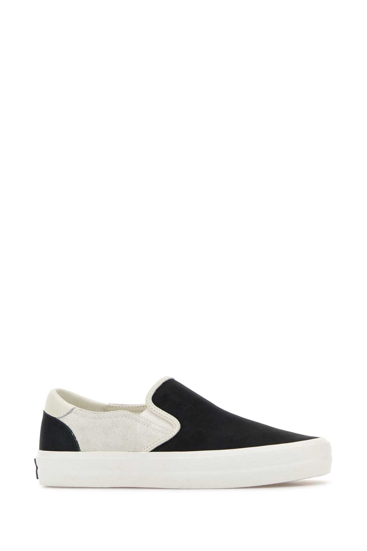 Amiri Men Black Leather Laguna Slip Ons AMIRI