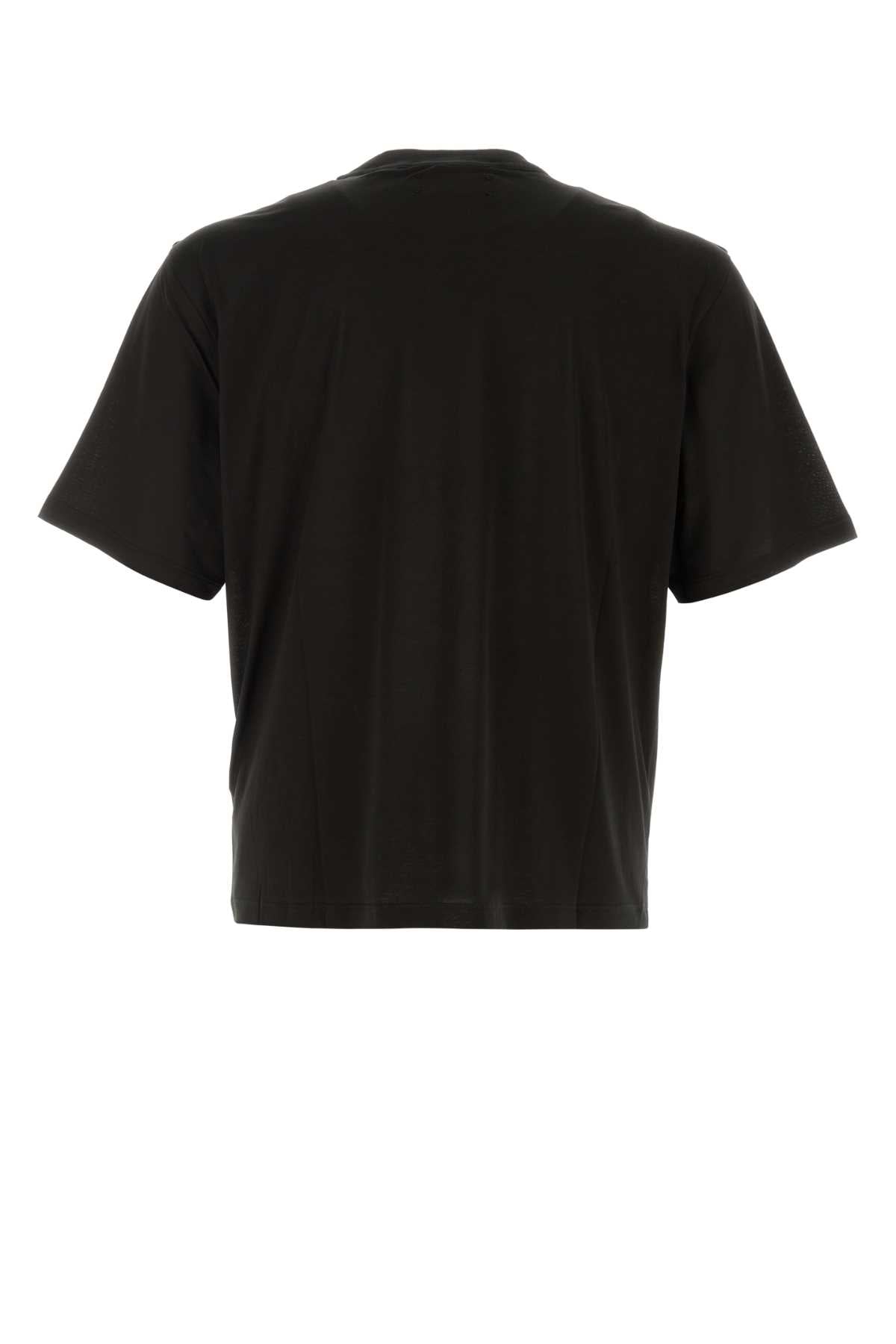 Amiri Men Black Cotton Oversize T-Shirt AMIRI