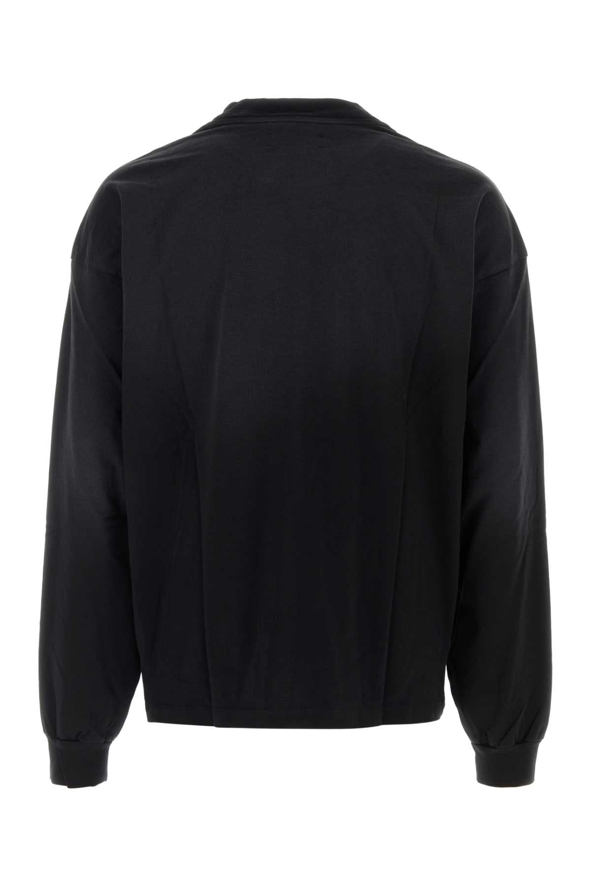 Amiri Men Black Cotton Oversize T-Shirt AMIRI