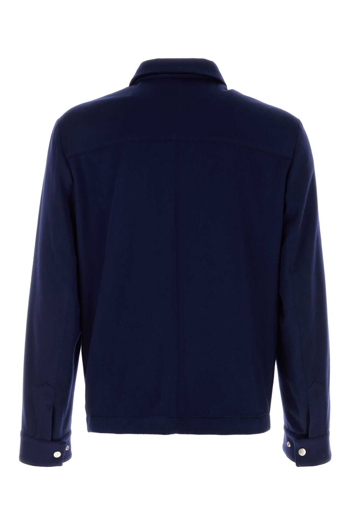 Brunello Cucinelli Men Blue Cashmere Jacket BRUNELLO CUCINELLI