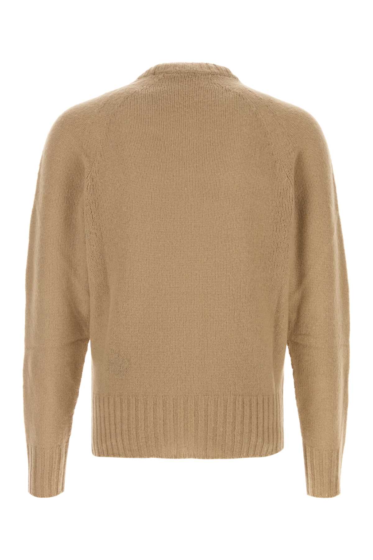 Tom Ford Men Camel Cashmere Sweater TOM FORD