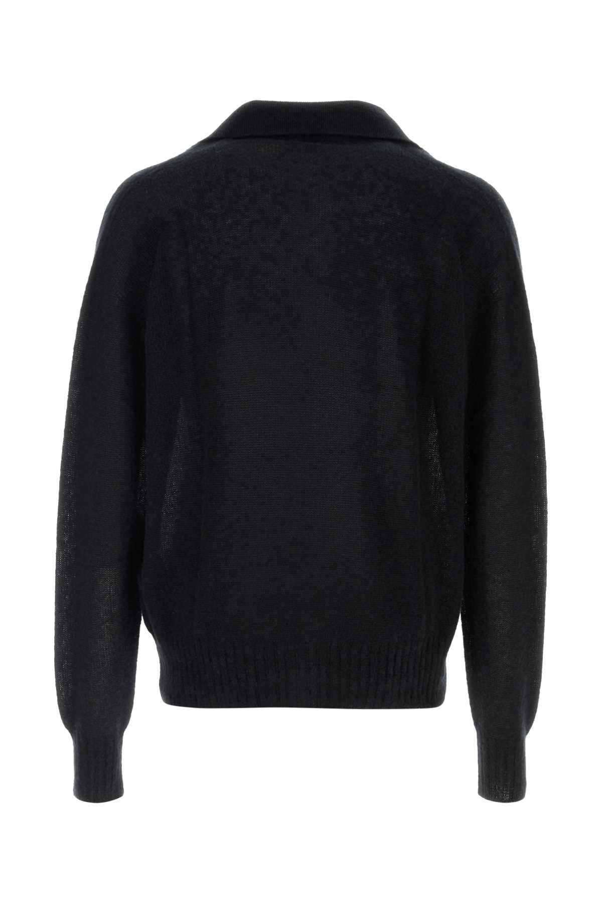 Tom Ford Men Black Cashmere Blend Polo Shirt TOM FORD