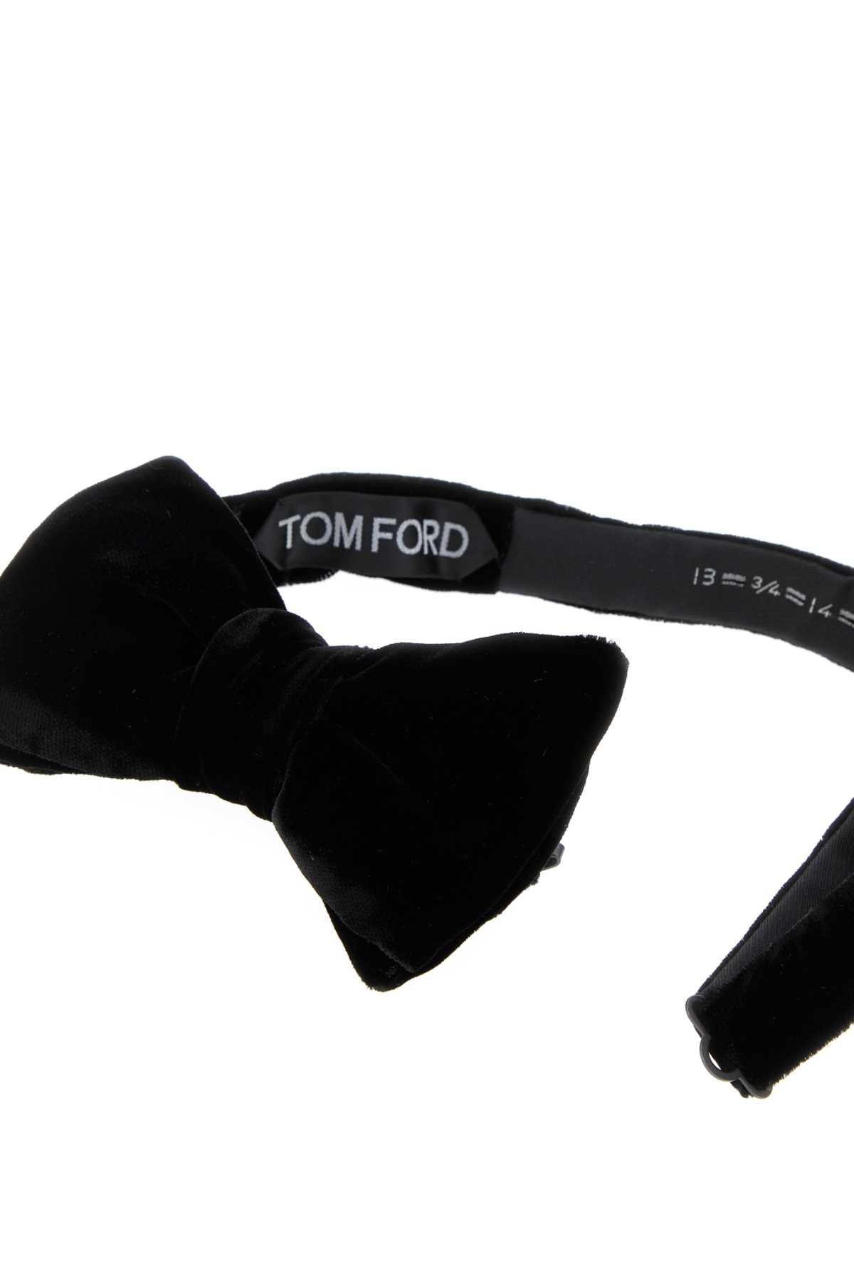 Tom Ford Men Black Velvet Bow Tie TOM FORD