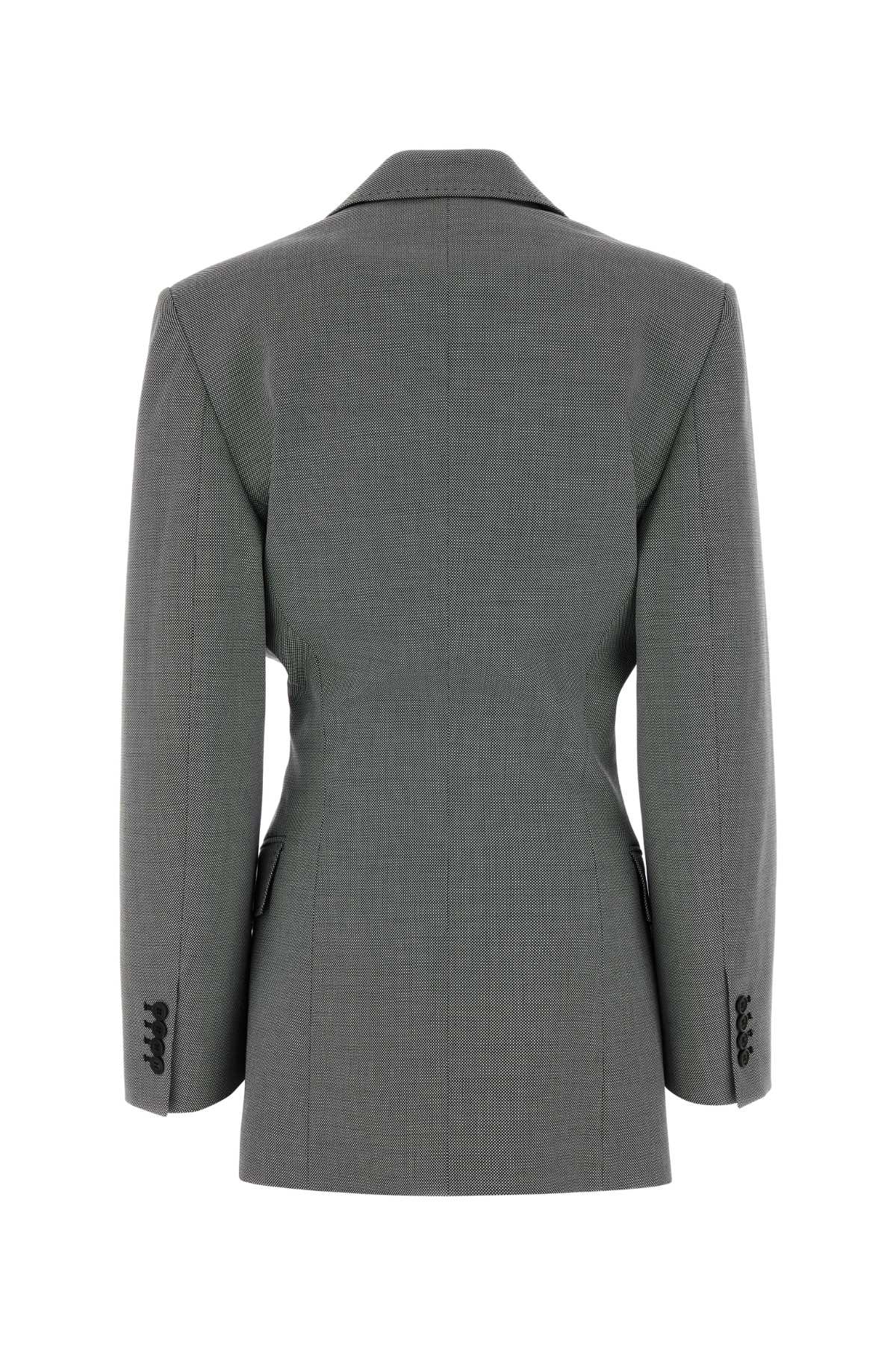 The Attico Women Two Stretch Wool Blend Blazer THE ATTICO