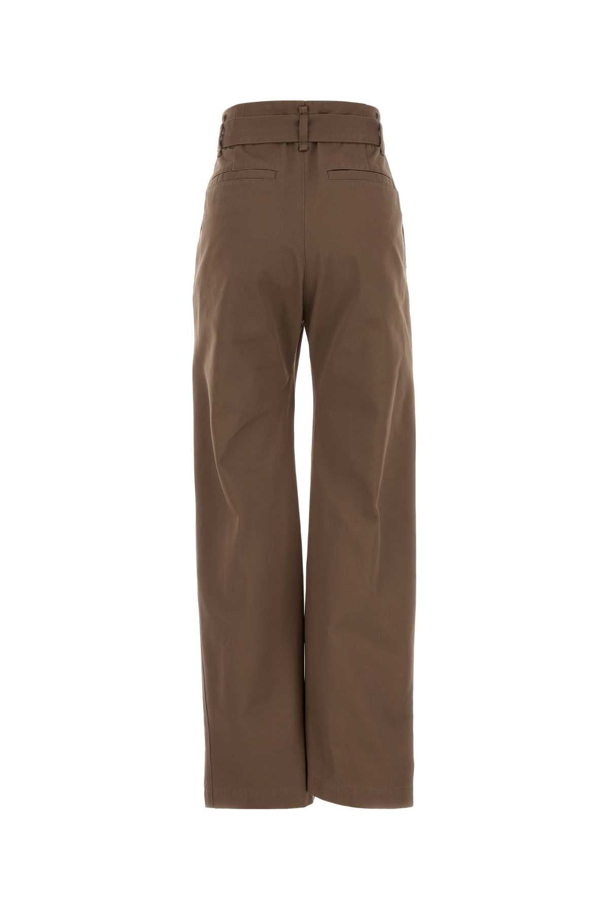 Lemaire Women Mud Gabardine Palazzo Pant LEMAIRE