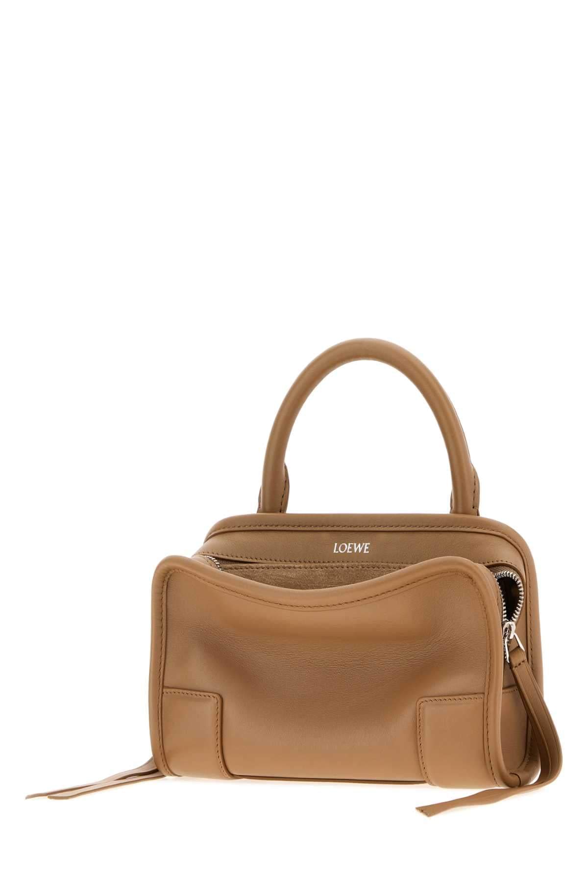 Loewe Women Camel Leather Mini Amazona Handbag LOEWE