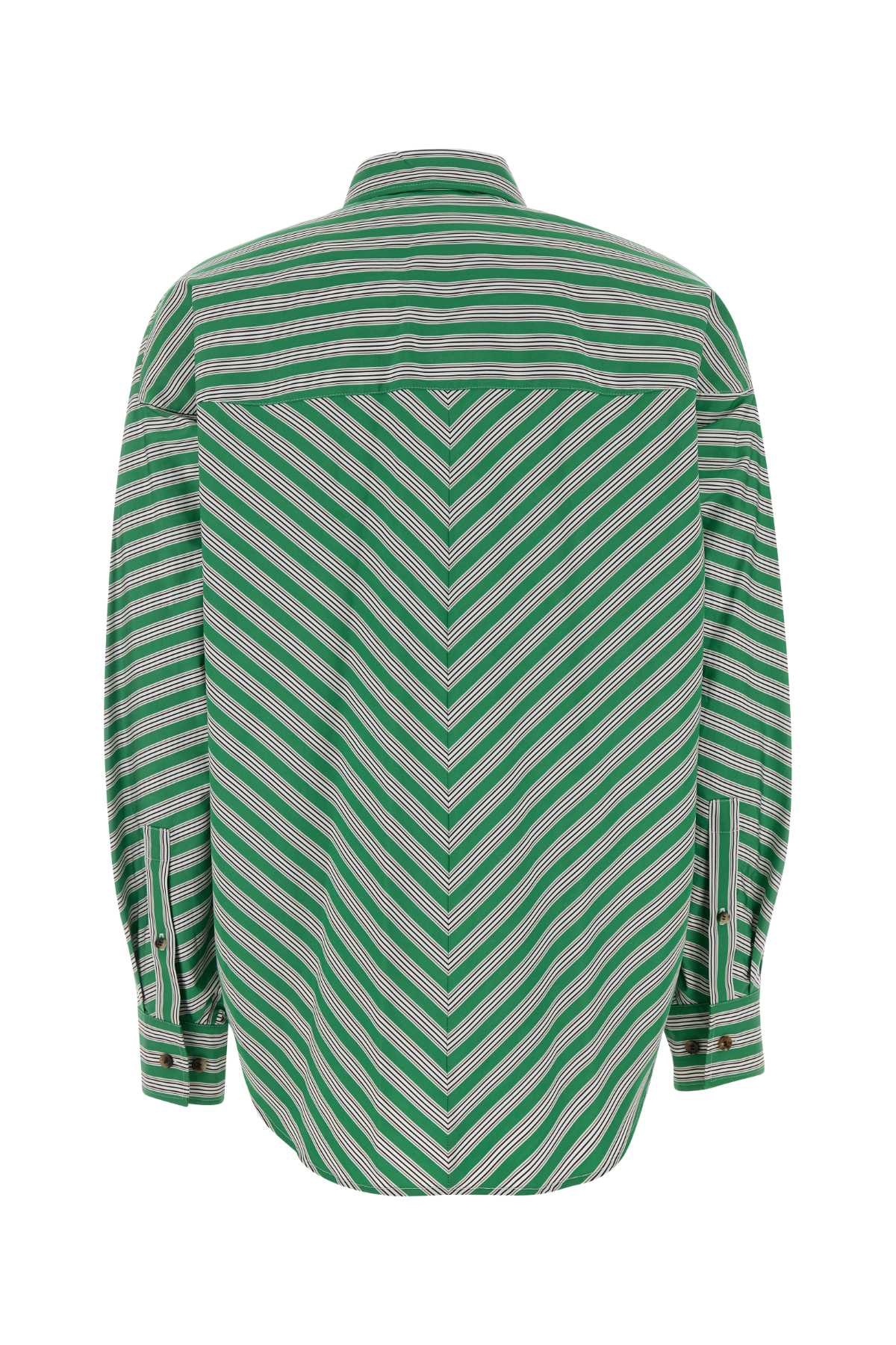 Loewe Women Embroidered Poplin Shirt LOEWE