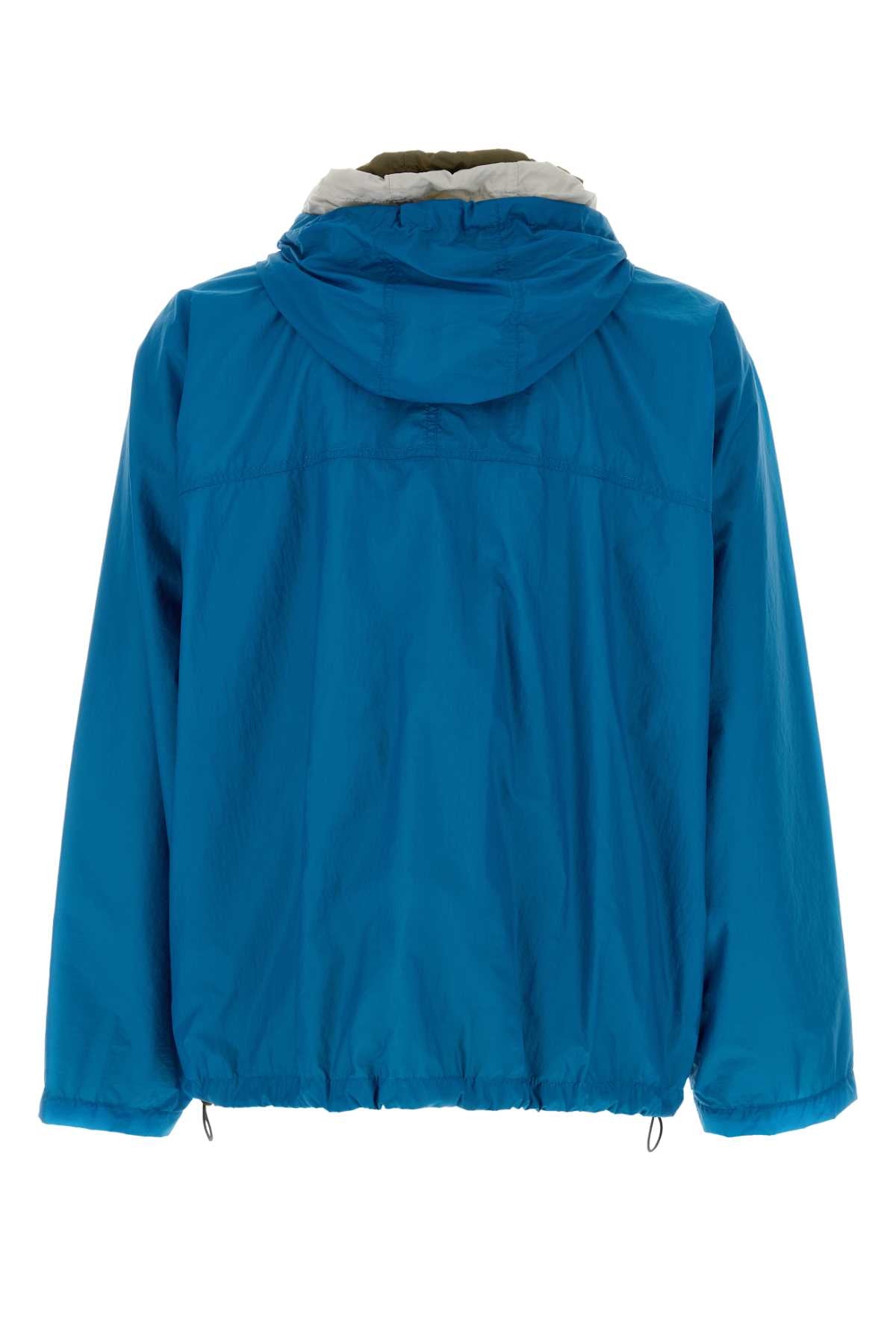 Loewe Men Blue Tech Fabric Anorak LOEWE
