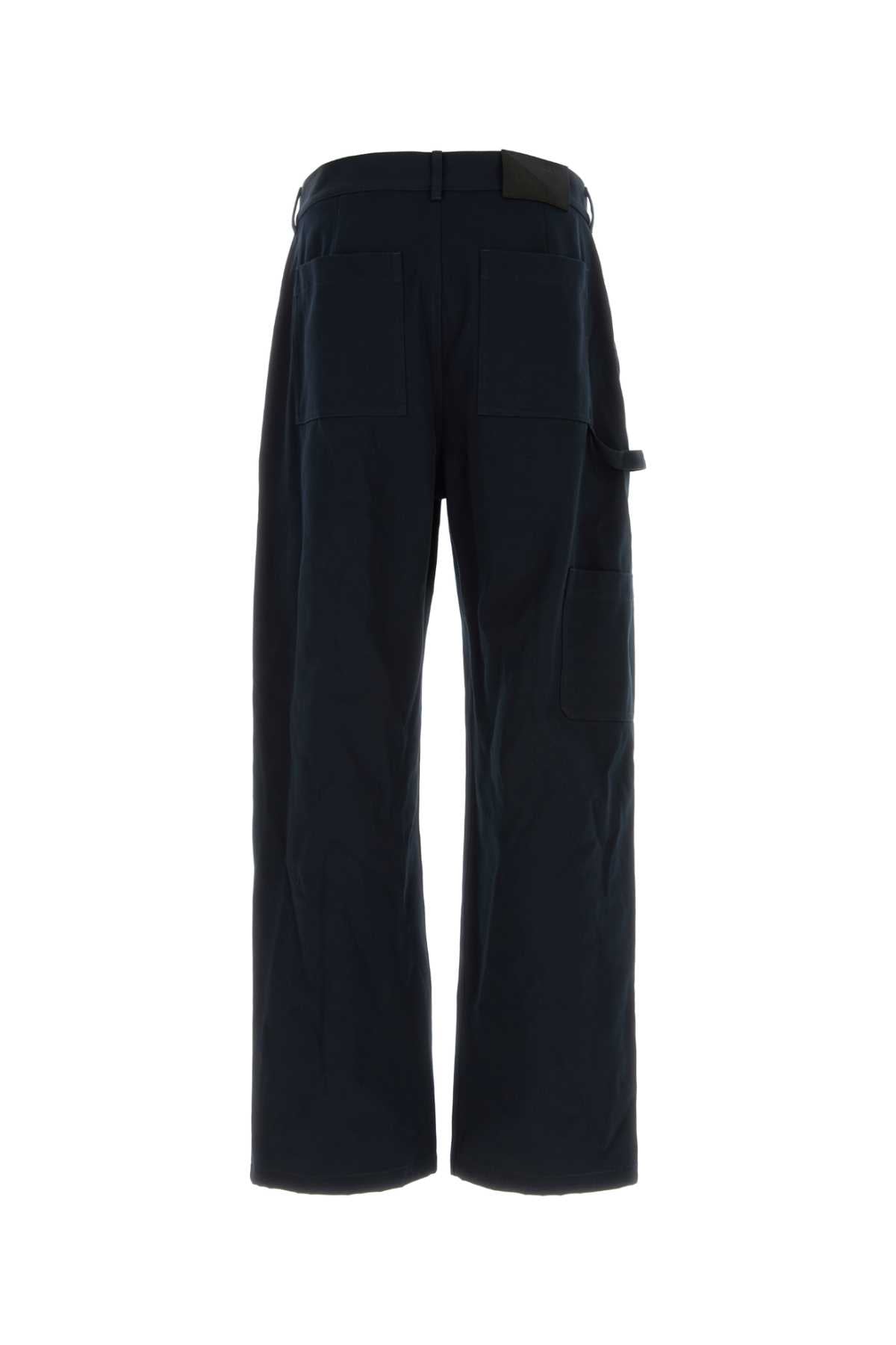 Loewe Men Navy Blue Twill Pant LOEWE