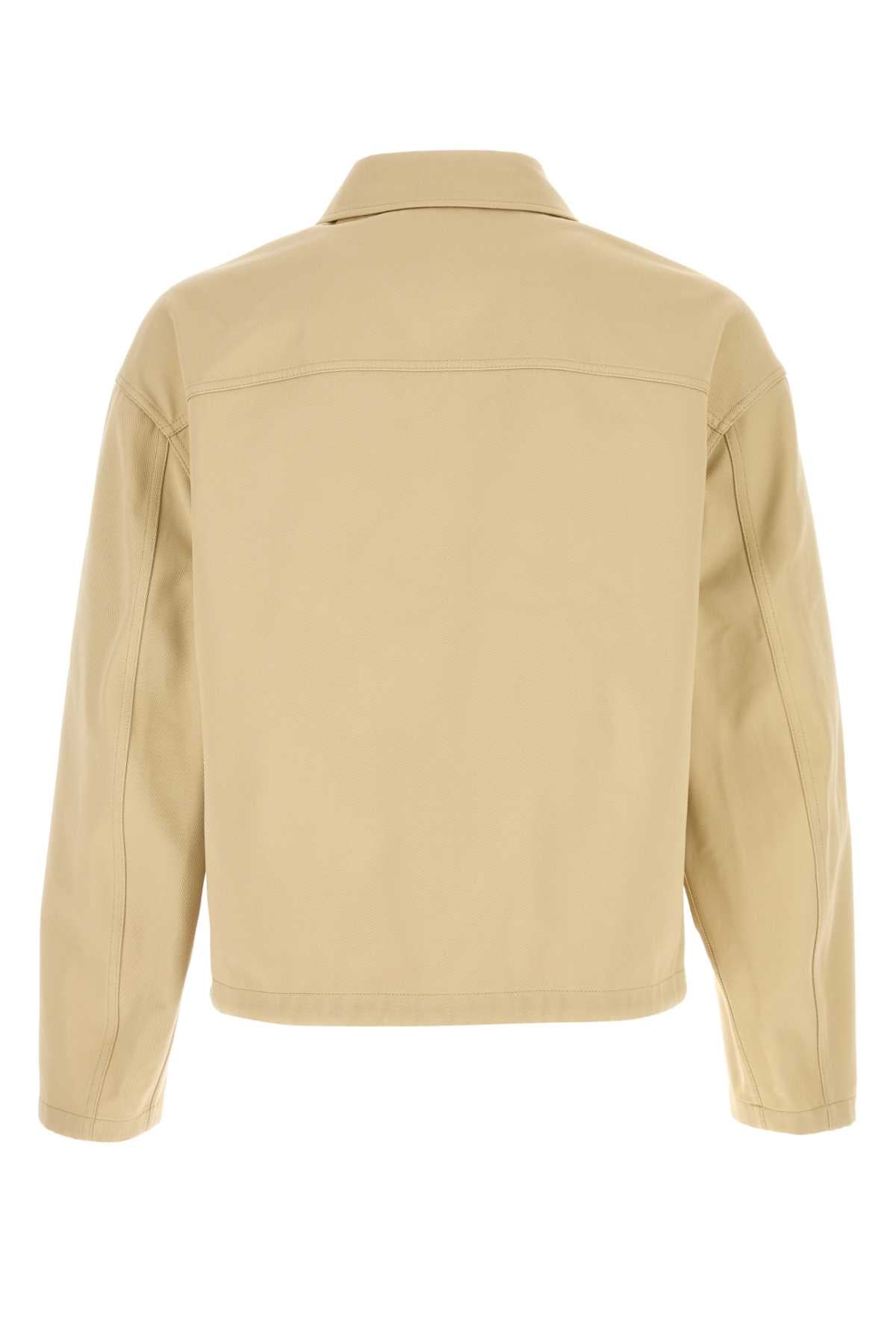 Loewe Men Beige Cotton Jacket LOEWE