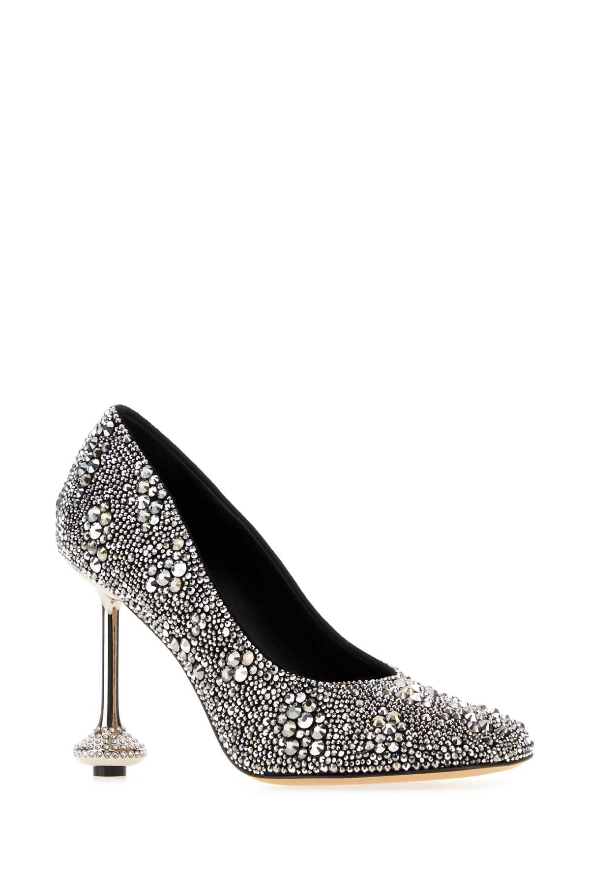 Loewe Women Embellished Suede Toy Pumps LOEWE