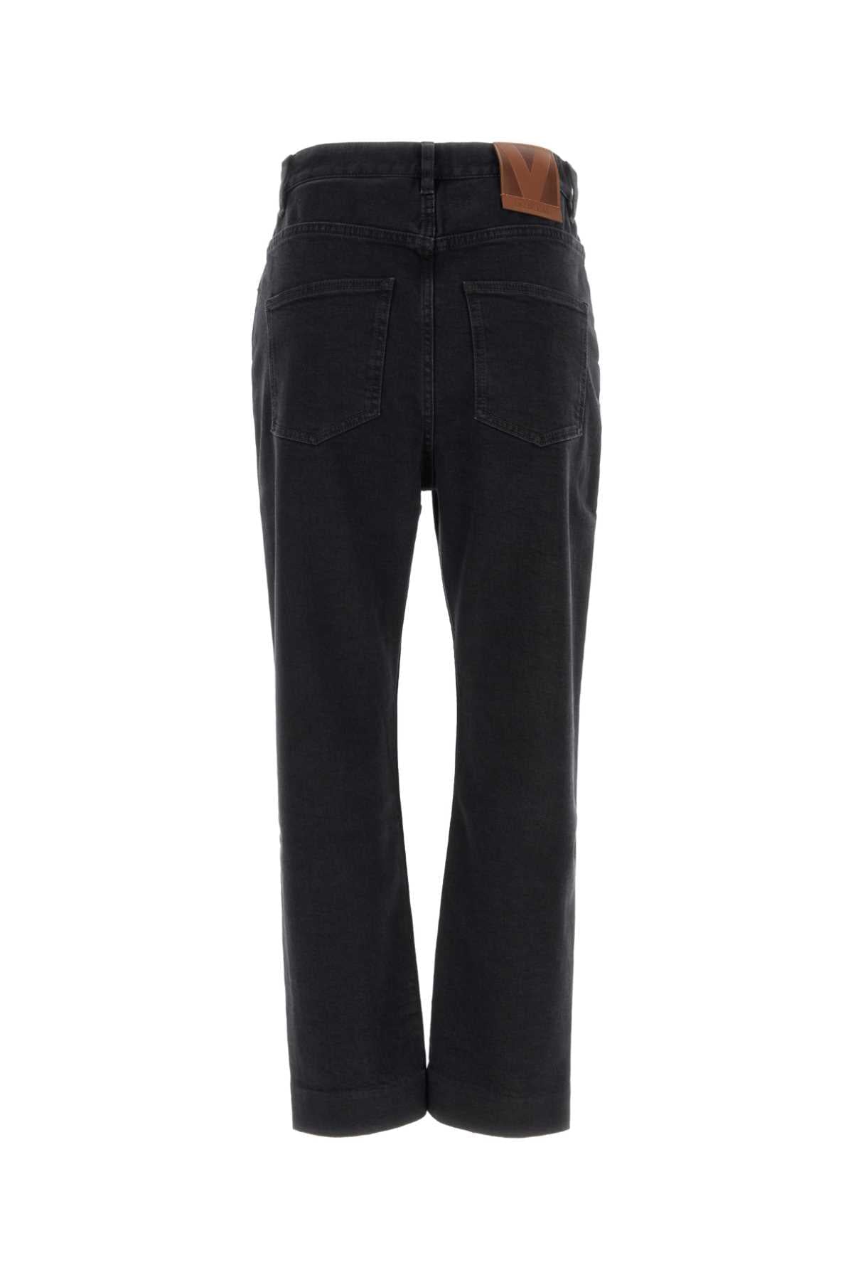 Valentino Garavani Women Black Stretch Denim Jeans VALENTINO GARAVANI