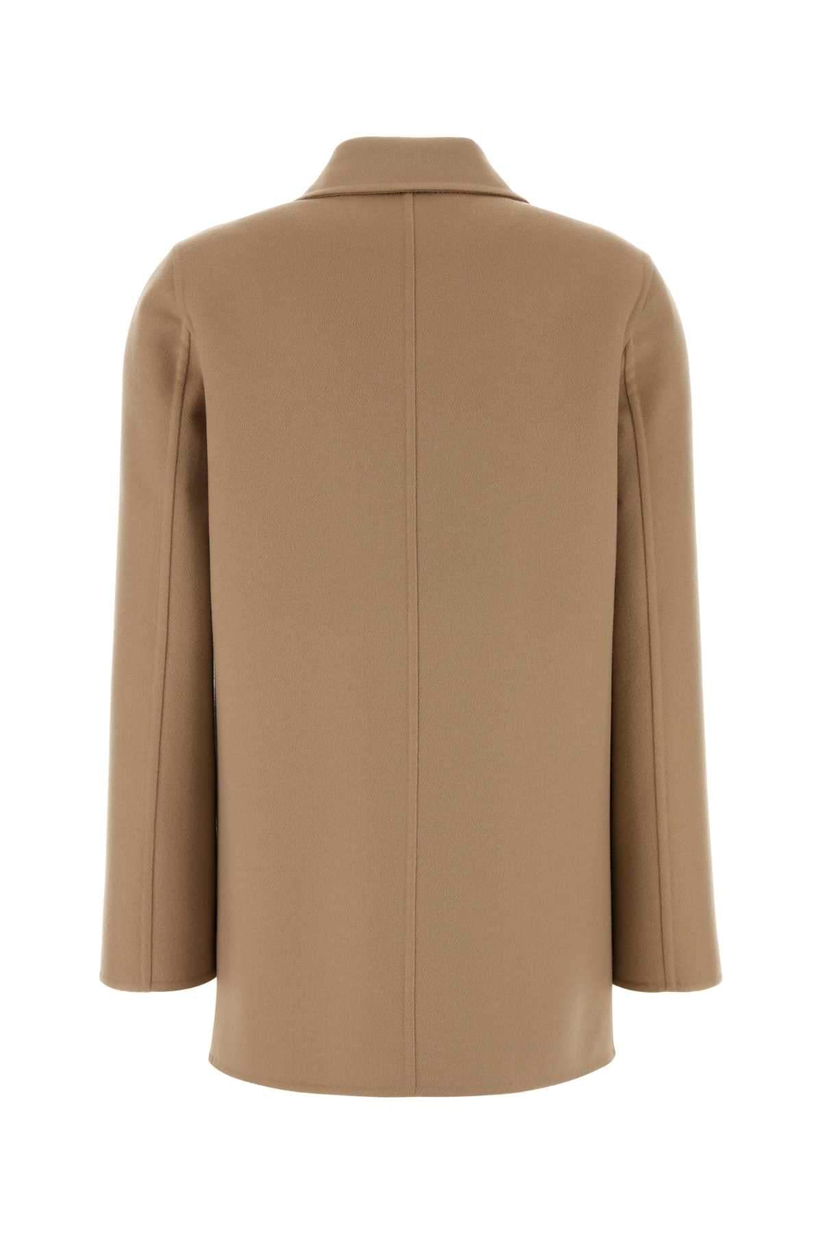 Valentino Garavani Women Beige Flanel Blazer VALENTINO GARAVANI