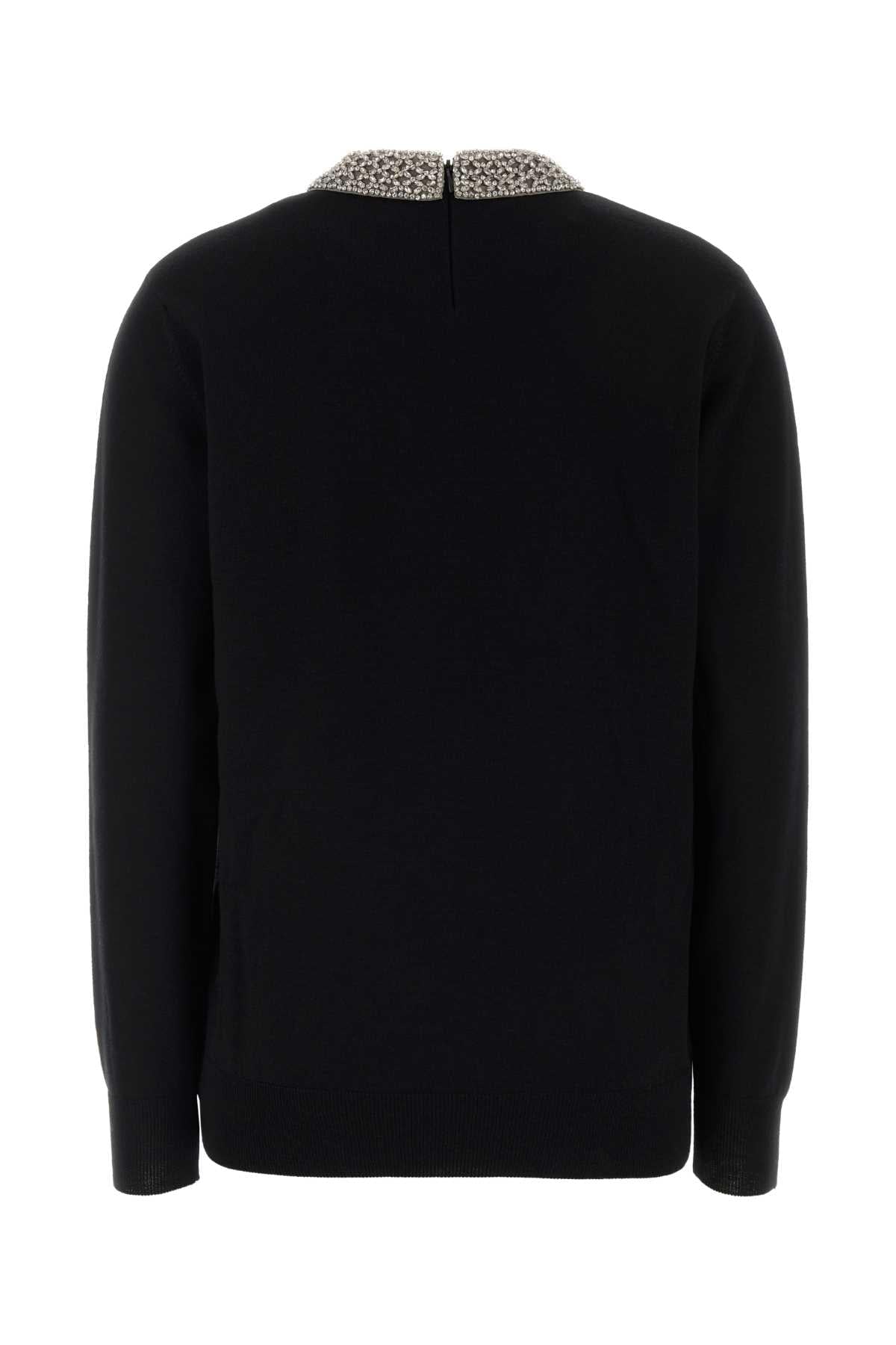 Valentino Garavani Women Black Wool Sweater VALENTINO GARAVANI