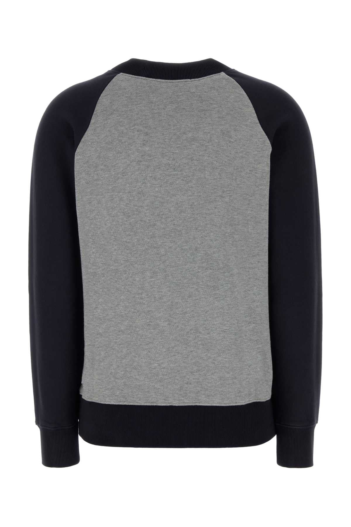 Miu Miu Women Grey Cotton Sweatshirt MIU MIU