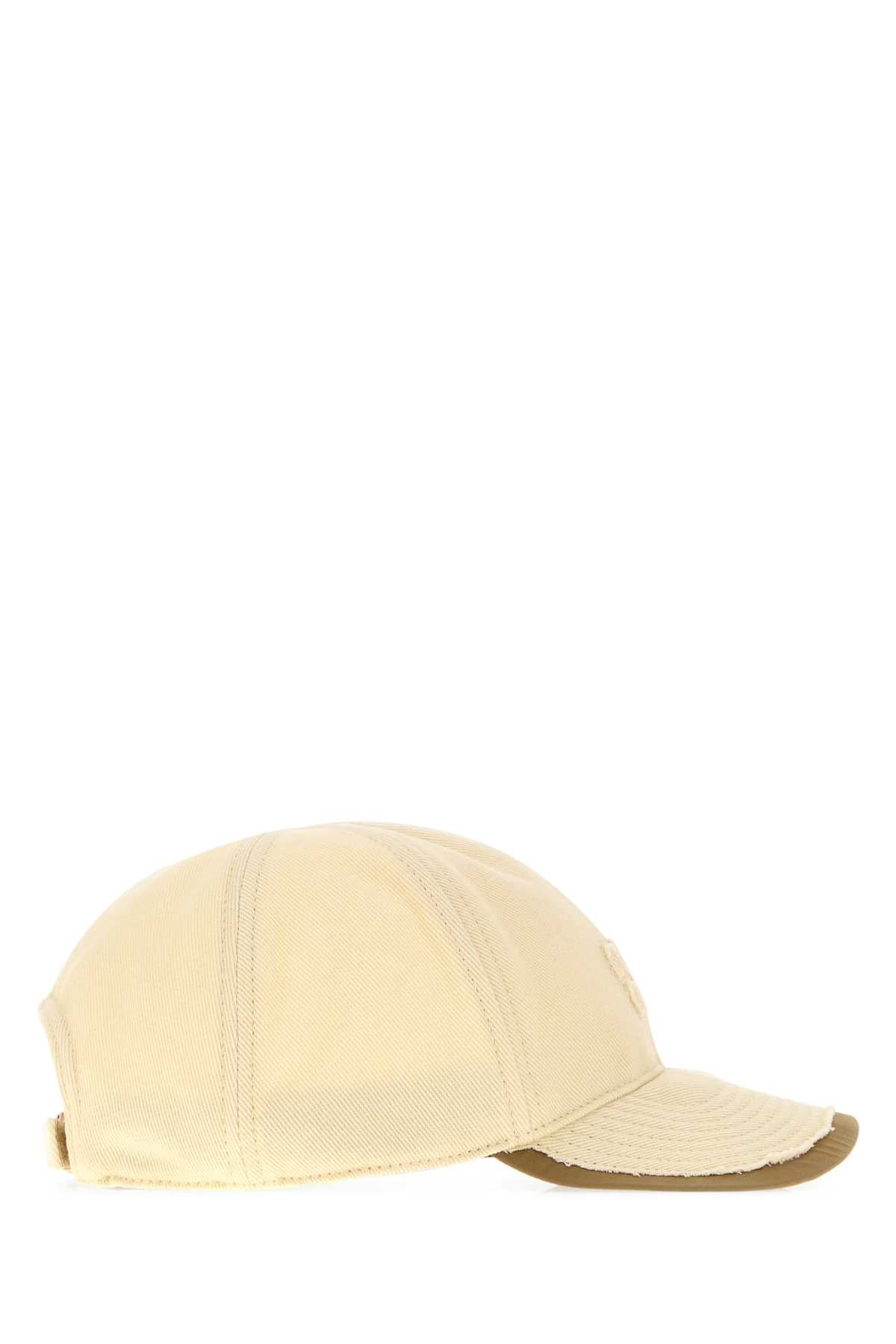 Miu Miu Women Cream Drill Baseball Cap MIU MIU