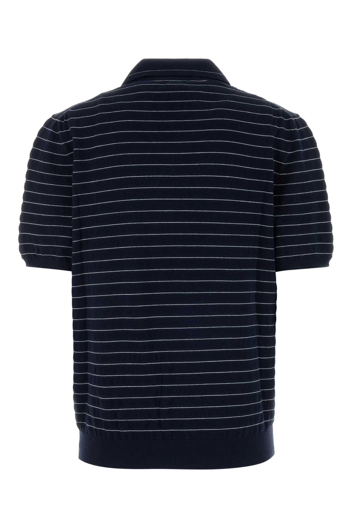 Miu Miu Women Embroidered Cotton Polo Shirt MIU MIU